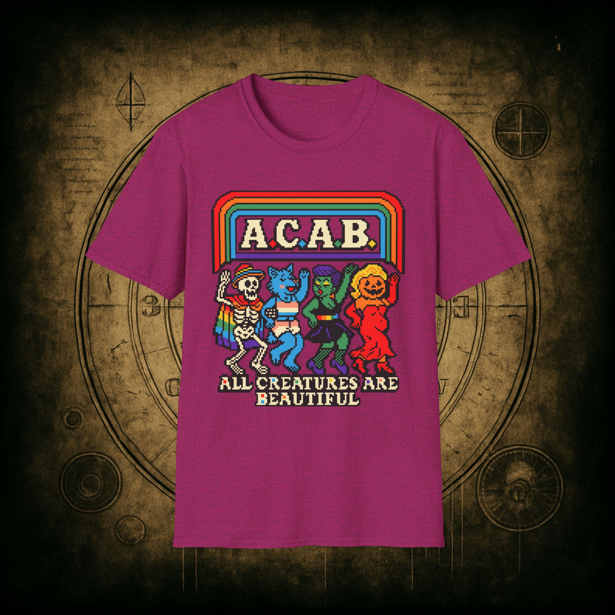 All Creatures are Beautiful Unisex T-Shirt - Image 43
