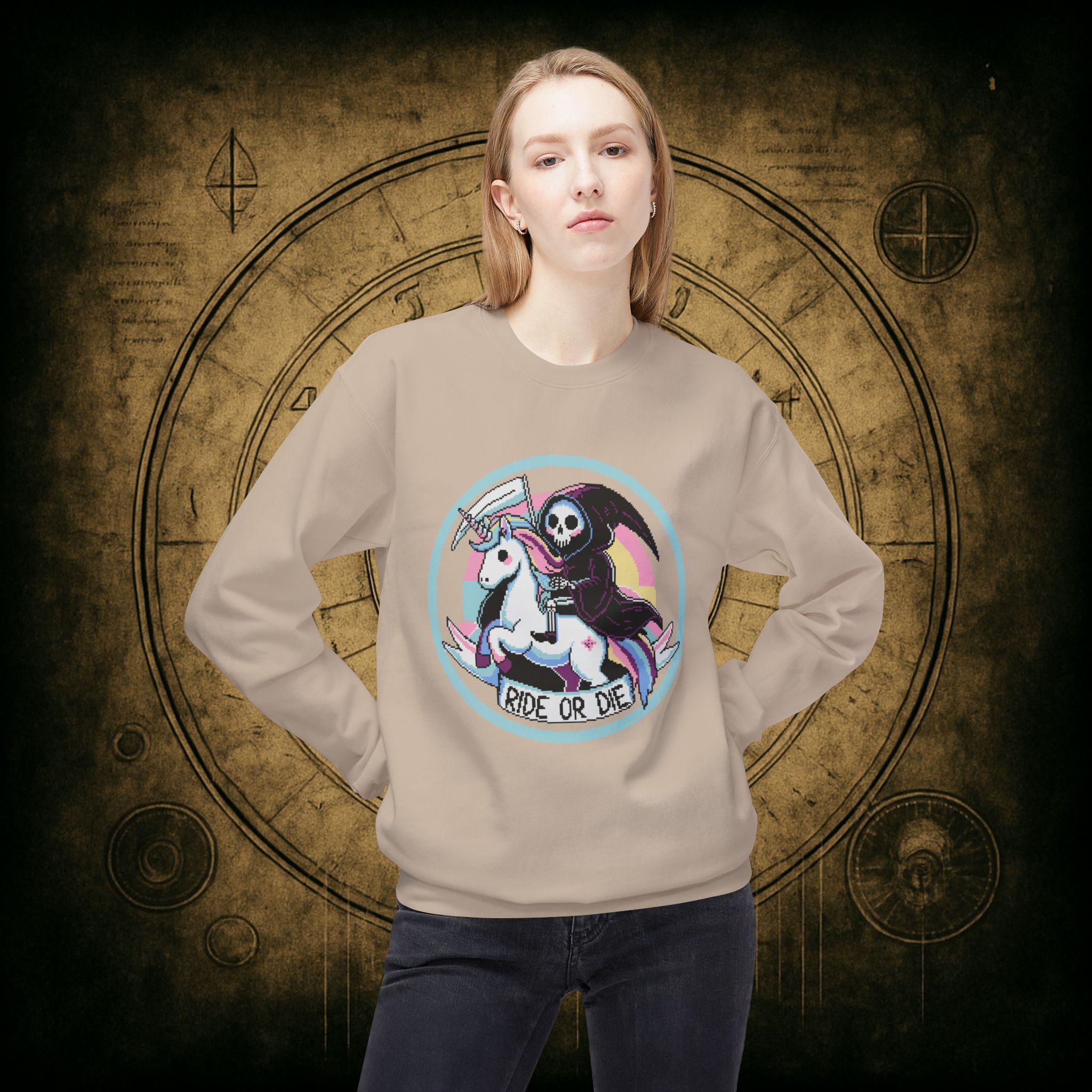 Ride or Die Unisex Sweatshirt - Image 17