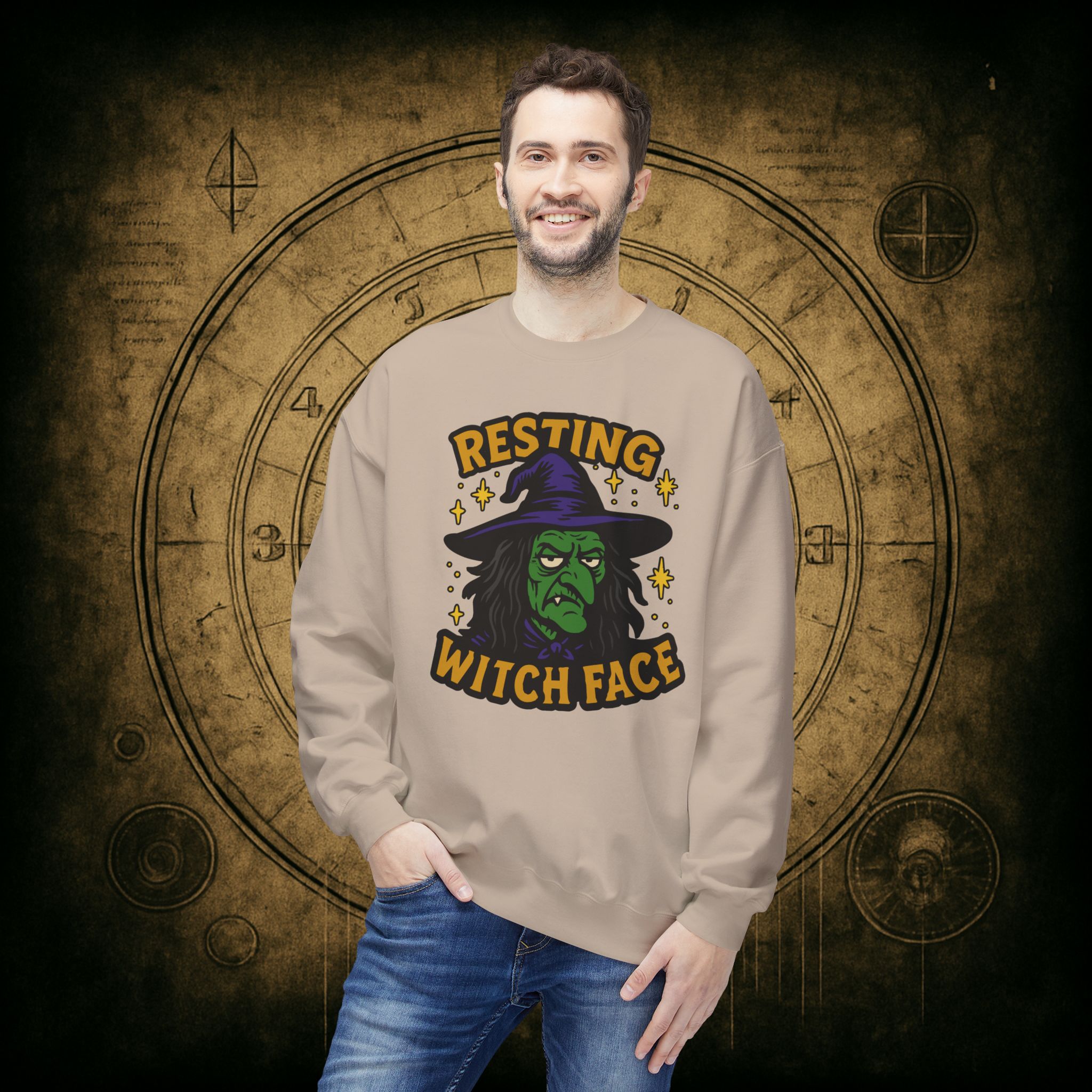 Resting Witch Face Unisex Sweatshirt - Image 18