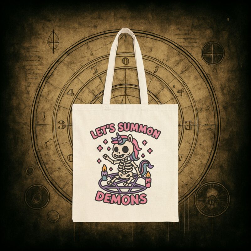 Let’s Summon Demons Tote Bag
