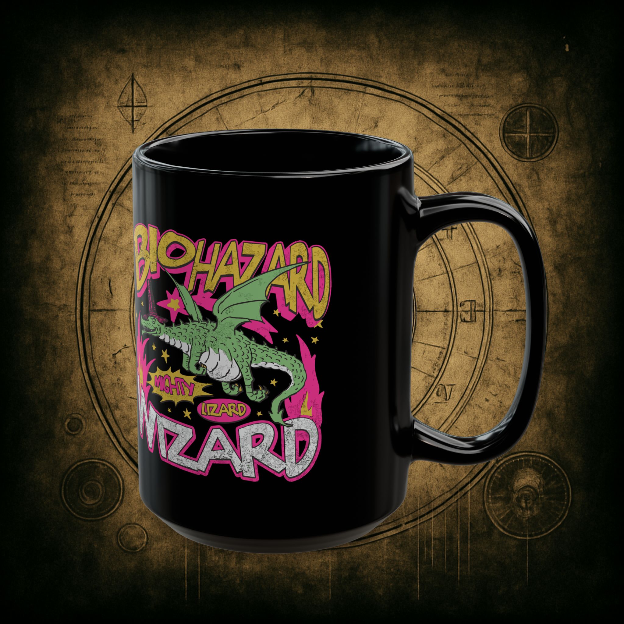Biohazard Wizard Ceramic Mug - Image 7