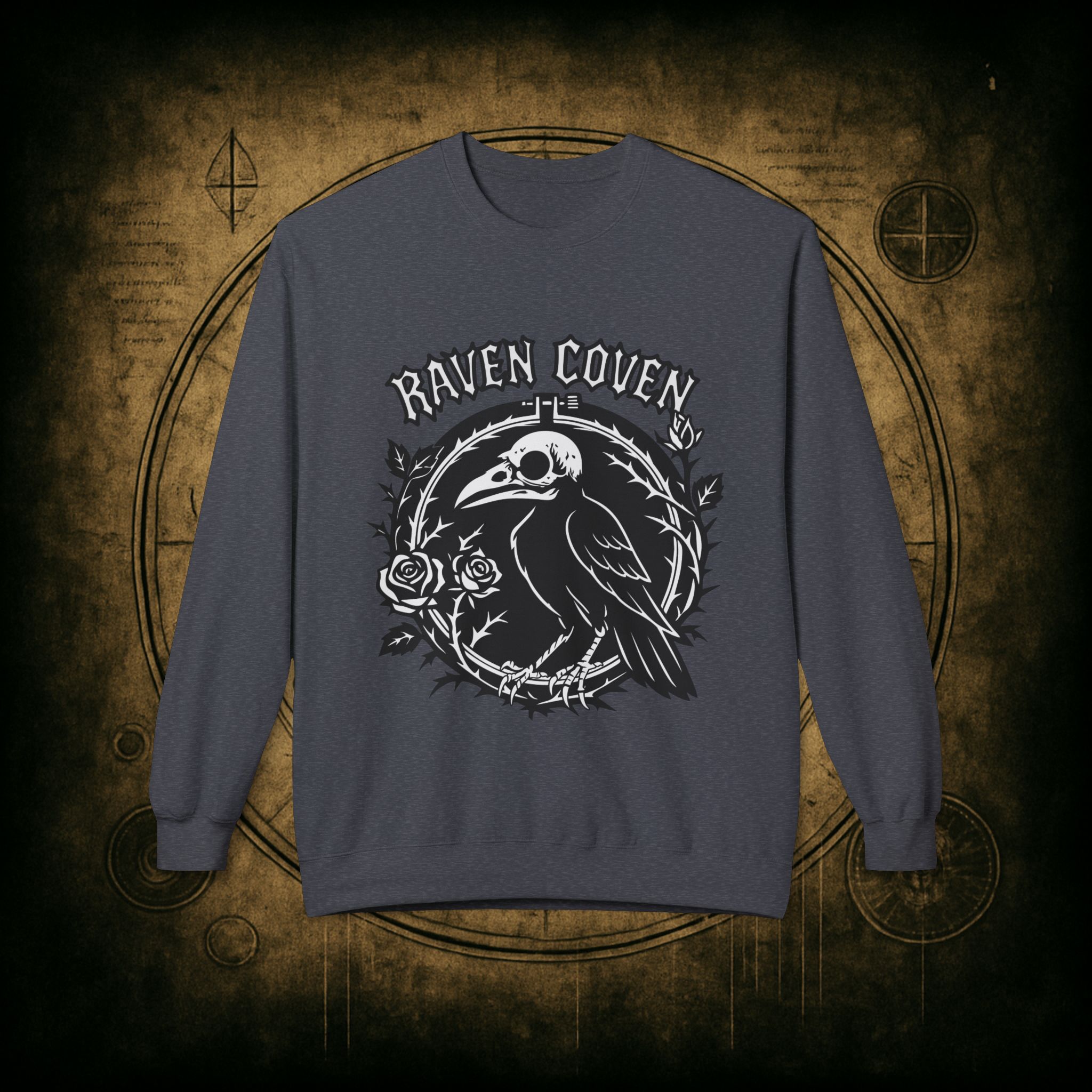 Raven of the Coven Raven Unisex Sweatshirt - Image 19