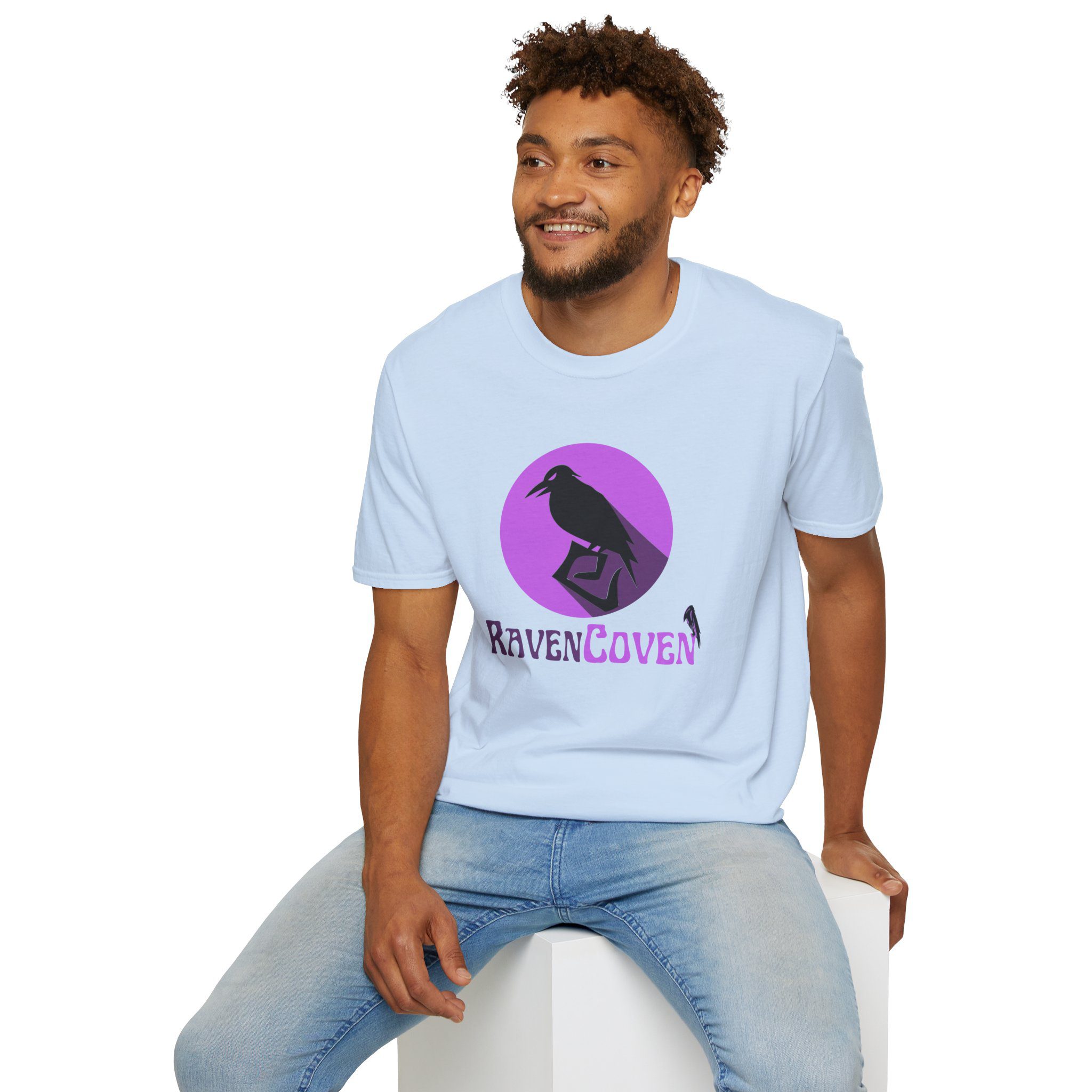 Raven Coven Logo Unisex T-Shirt - Image 57