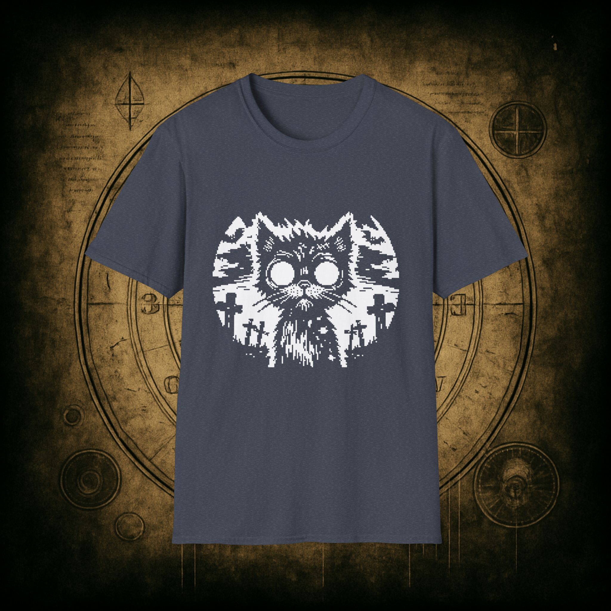 Zombie Cat Unisex T-Shirt - Image 53
