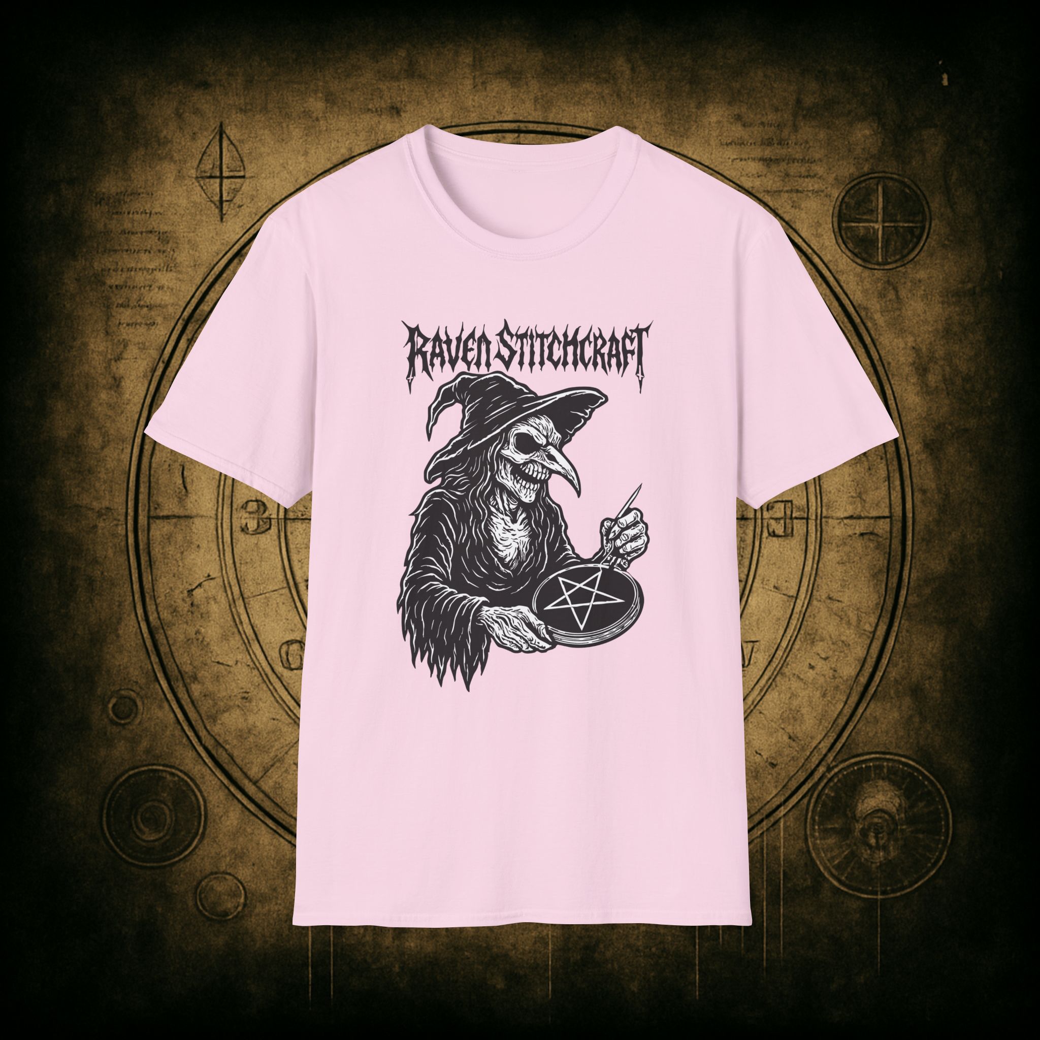 Raven Stitcher Unisex T-Shirt - Image 63