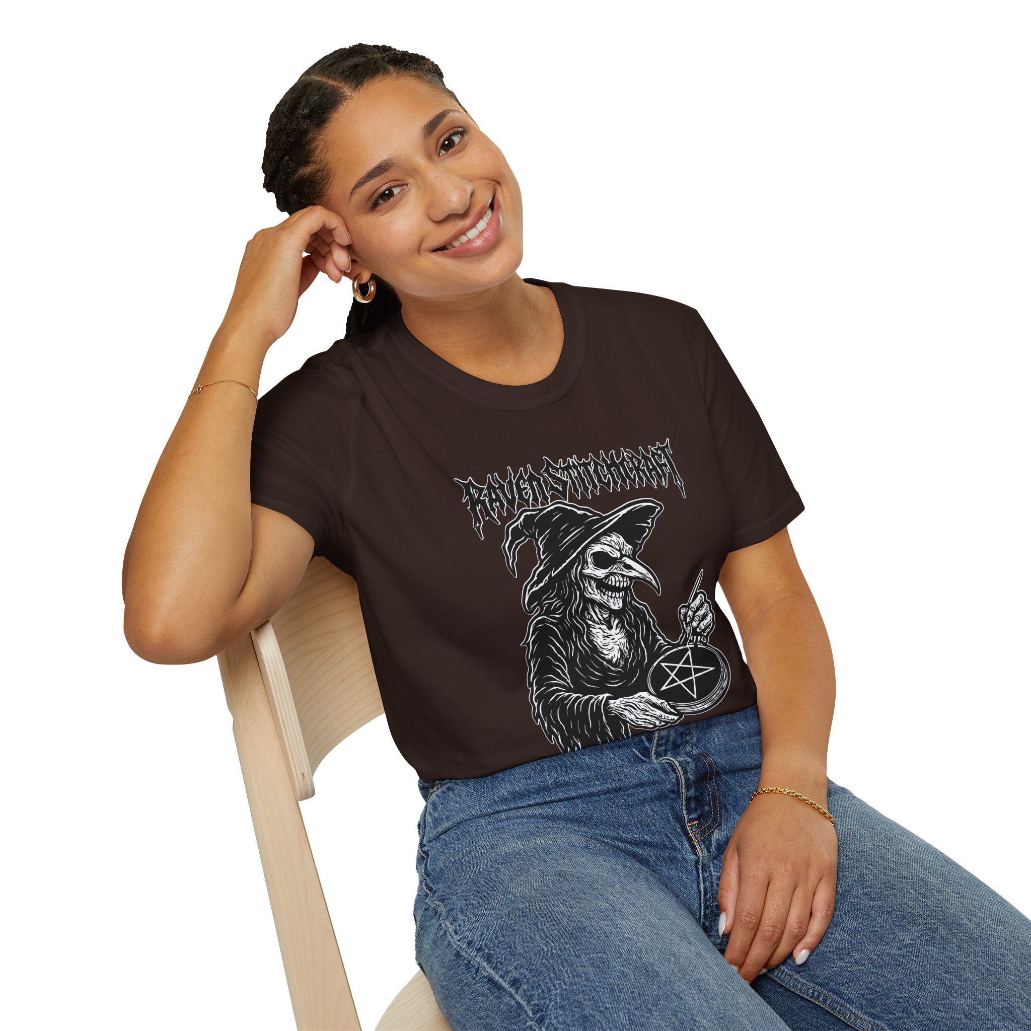 Raven Stitcher Unisex T-Shirt - Image 36