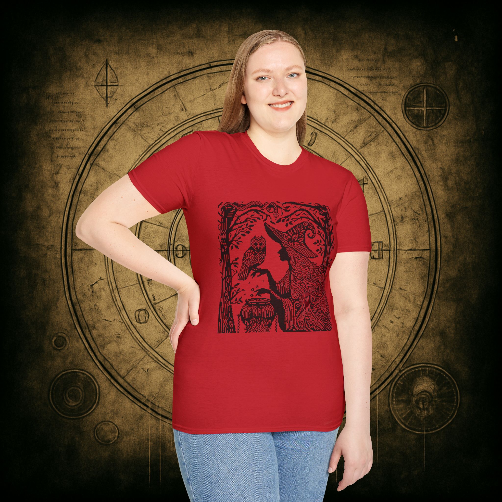 Wood Witch 2 Unisex T-Shirt - Image 70