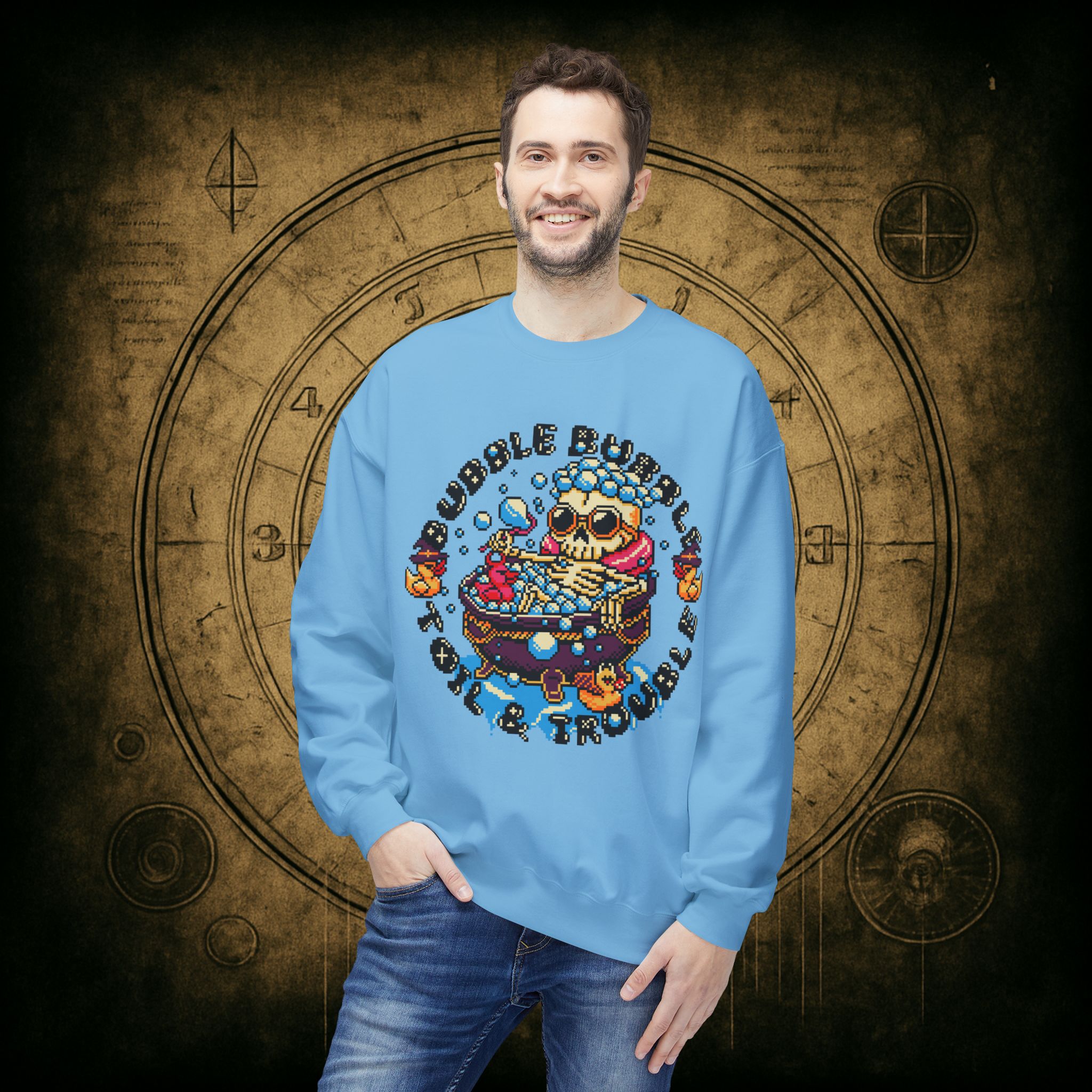 Bubble Bubble Unisex Sweatshirt - Image 24