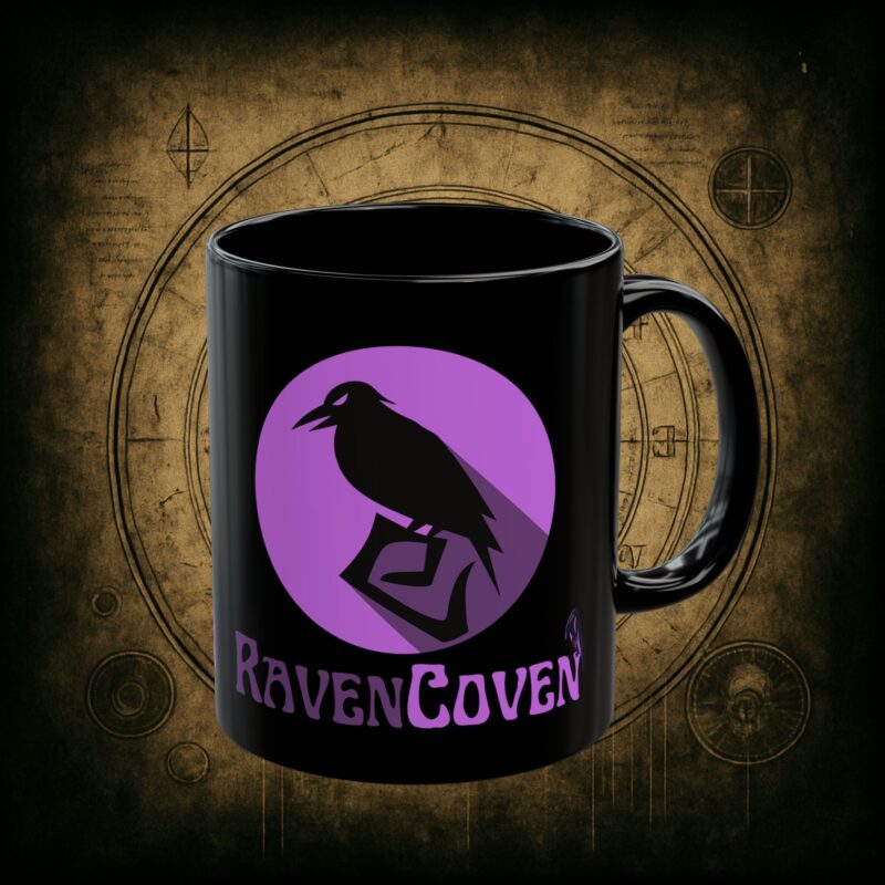 Raven Coven Logo Ceramic Mug