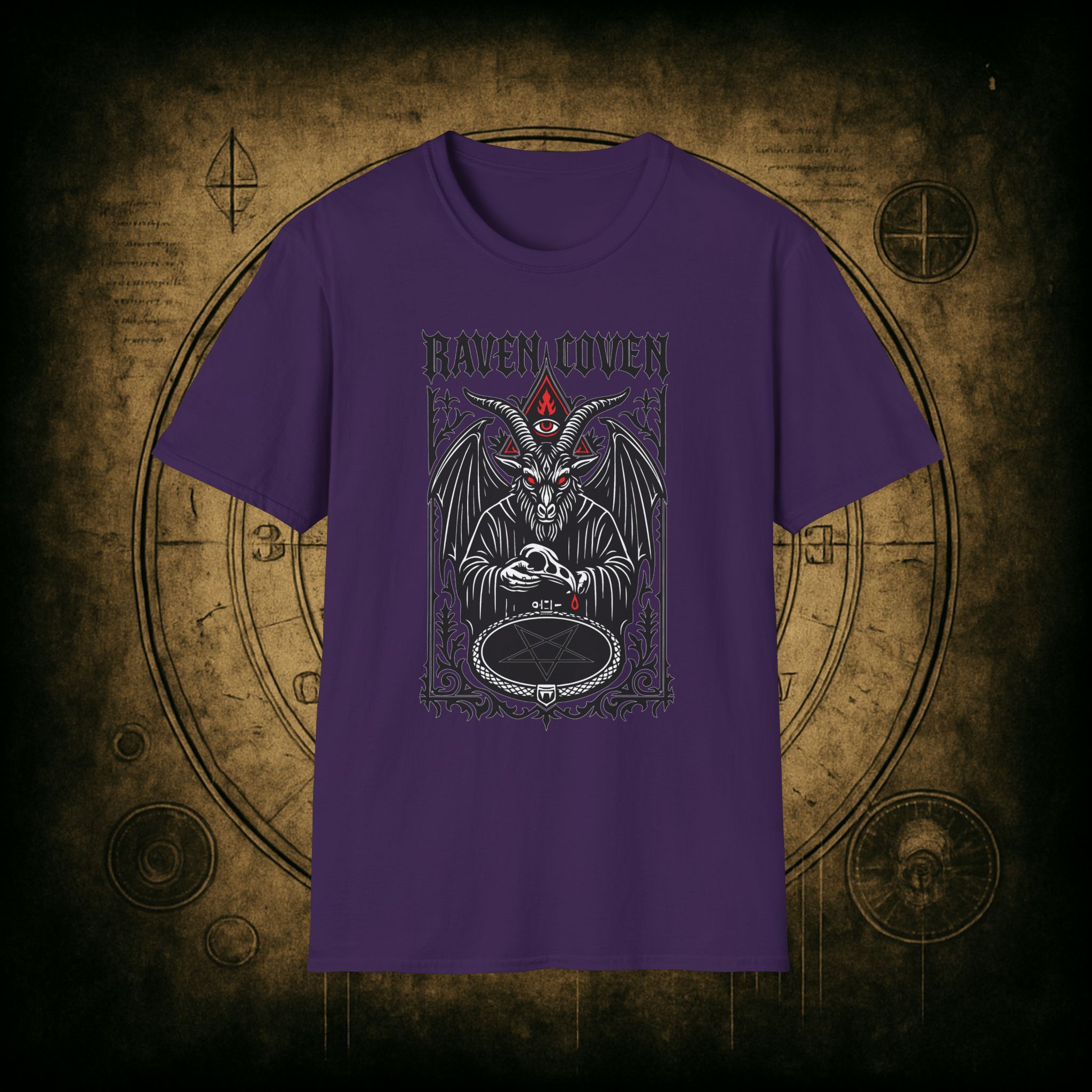 Raven Coven Initiation Unisex T-Shirt - Image 63