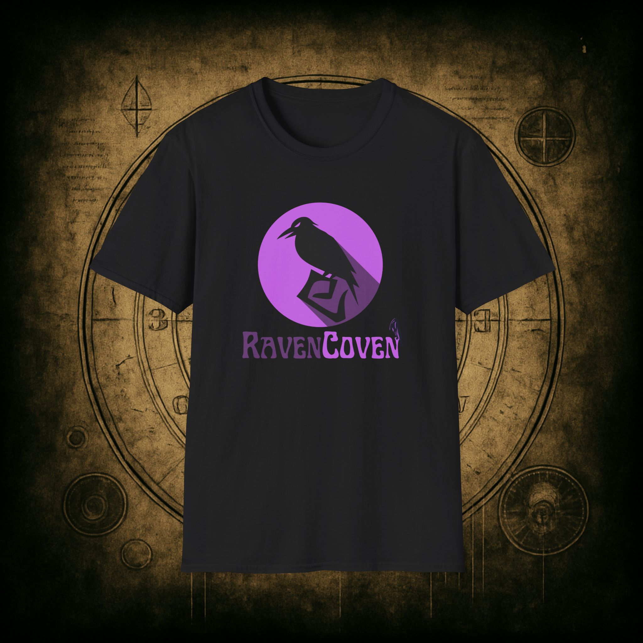 Raven Coven Logo Unisex T-Shirt - Image 6