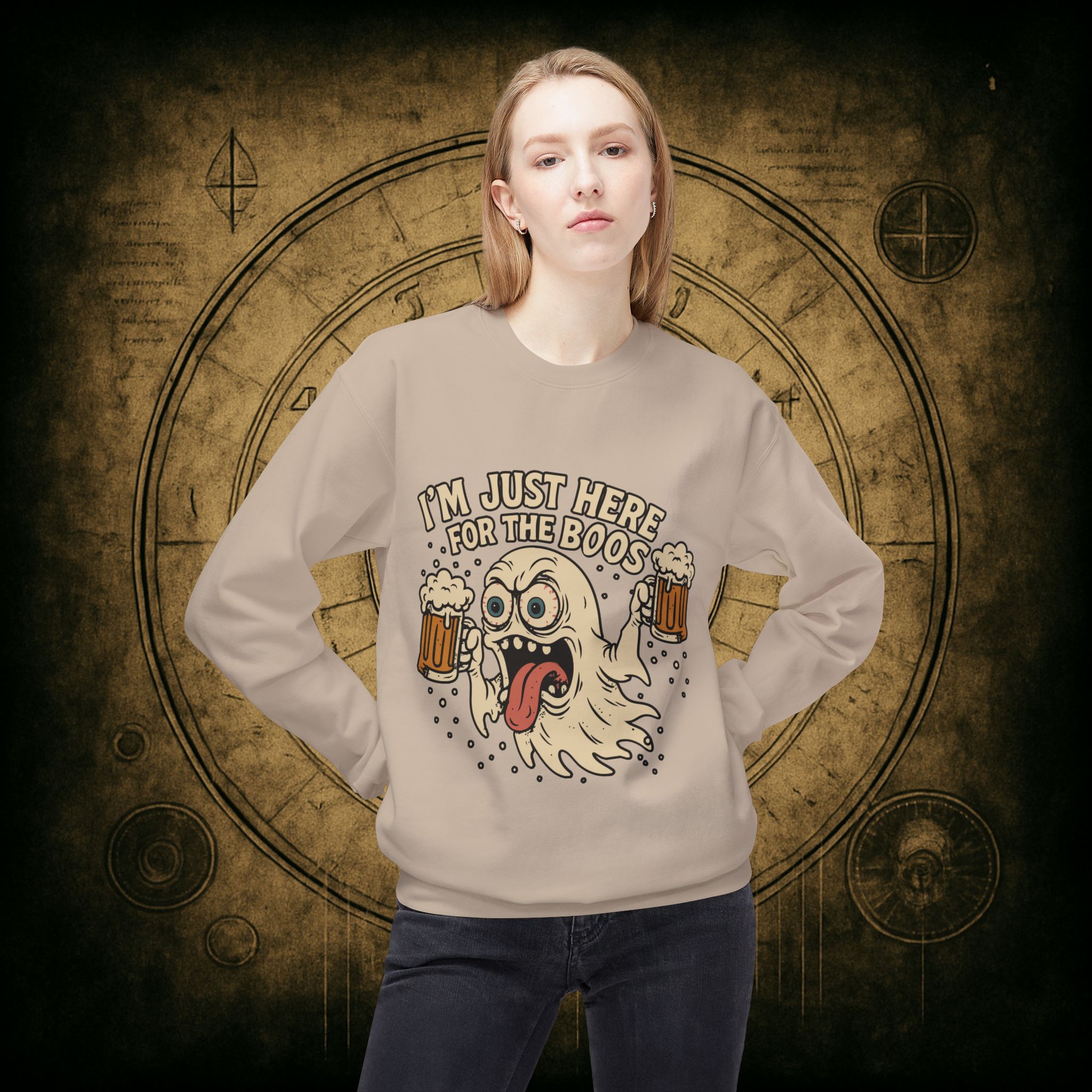 Here for the Boos Unisex Softstyle Sweatshirt - Image 14