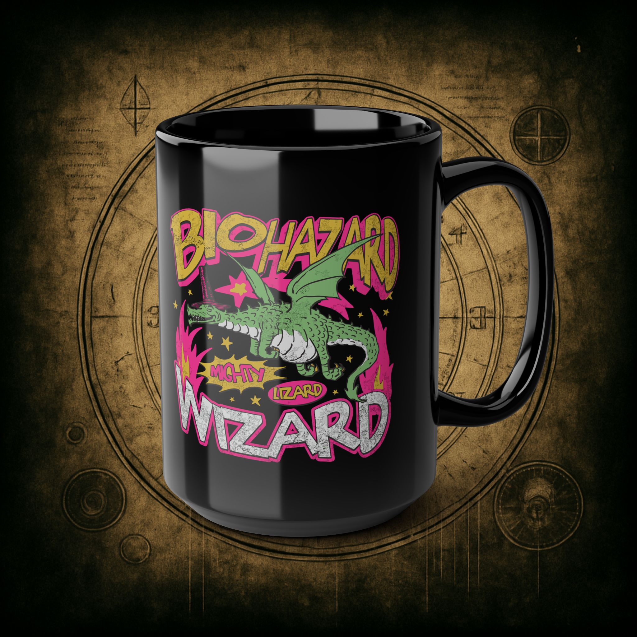 Biohazard Wizard Ceramic Mug - Image 10