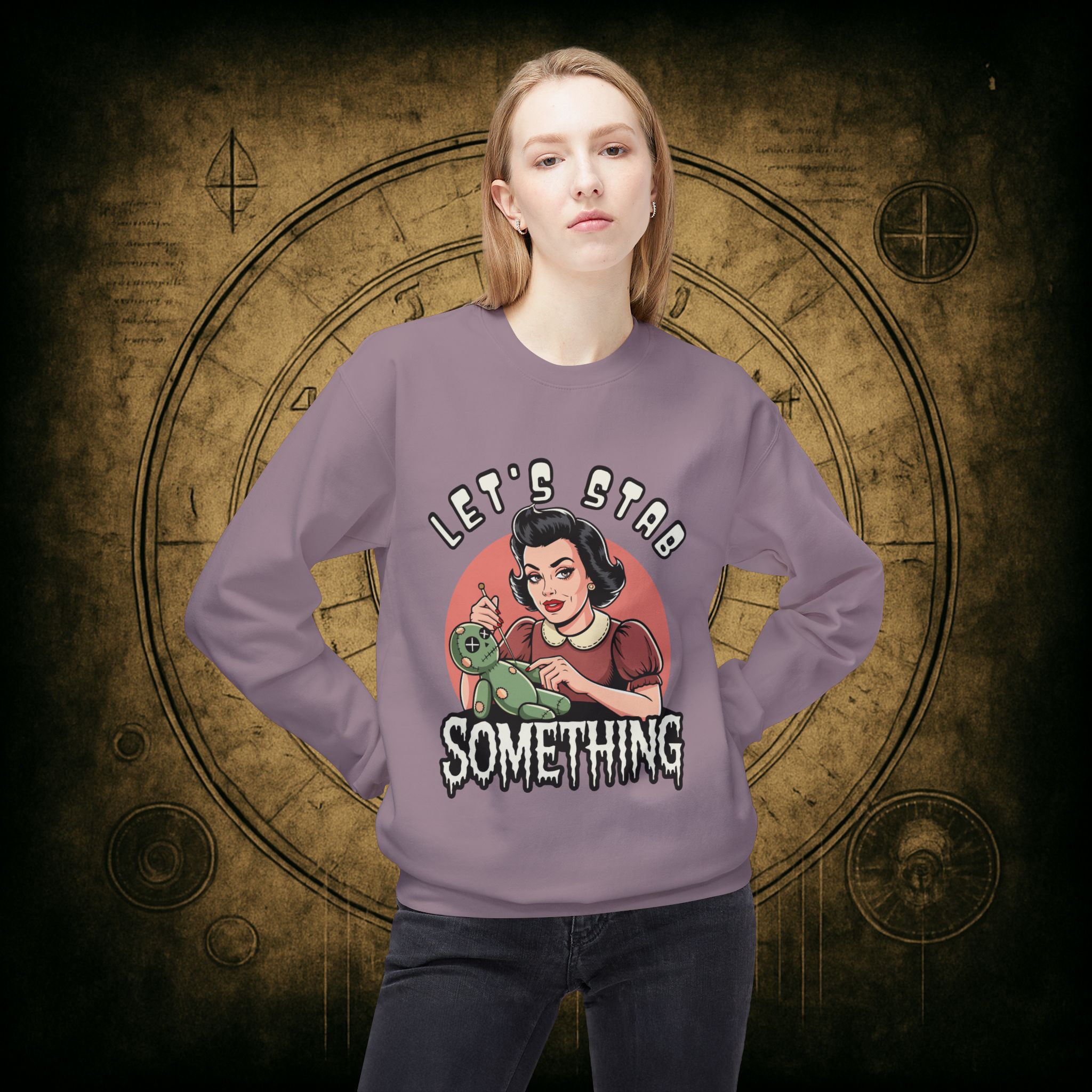 Let’s Stab Something Unisex Sweatshirt - Image 38