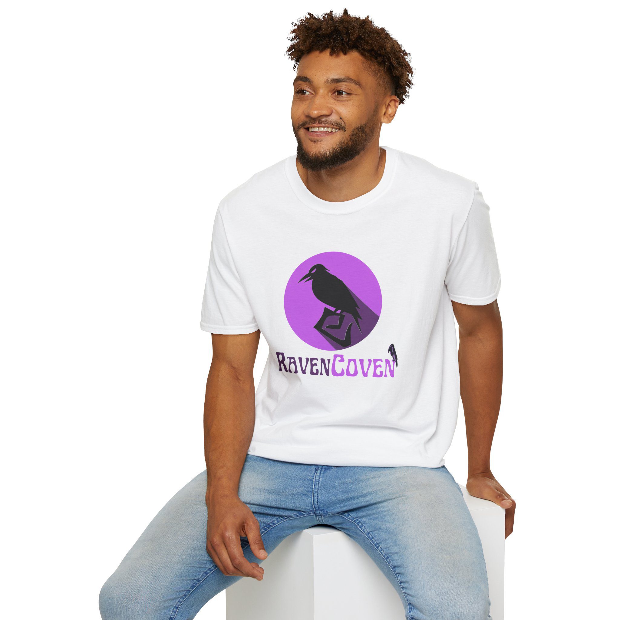 Raven Coven Logo Unisex T-Shirt - Image 21