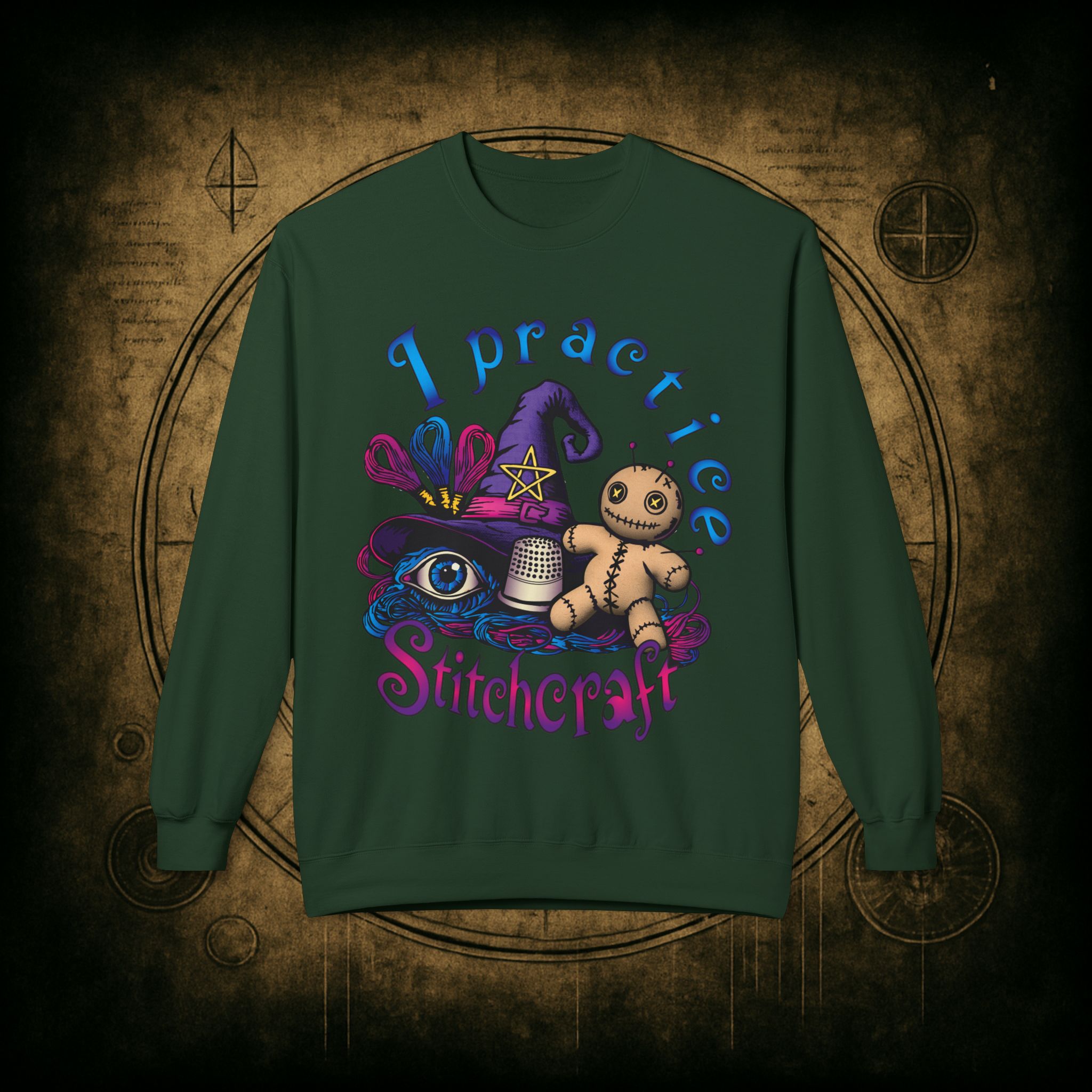I Practice Stitchcraft Unisex Sweatshirt - Image 16