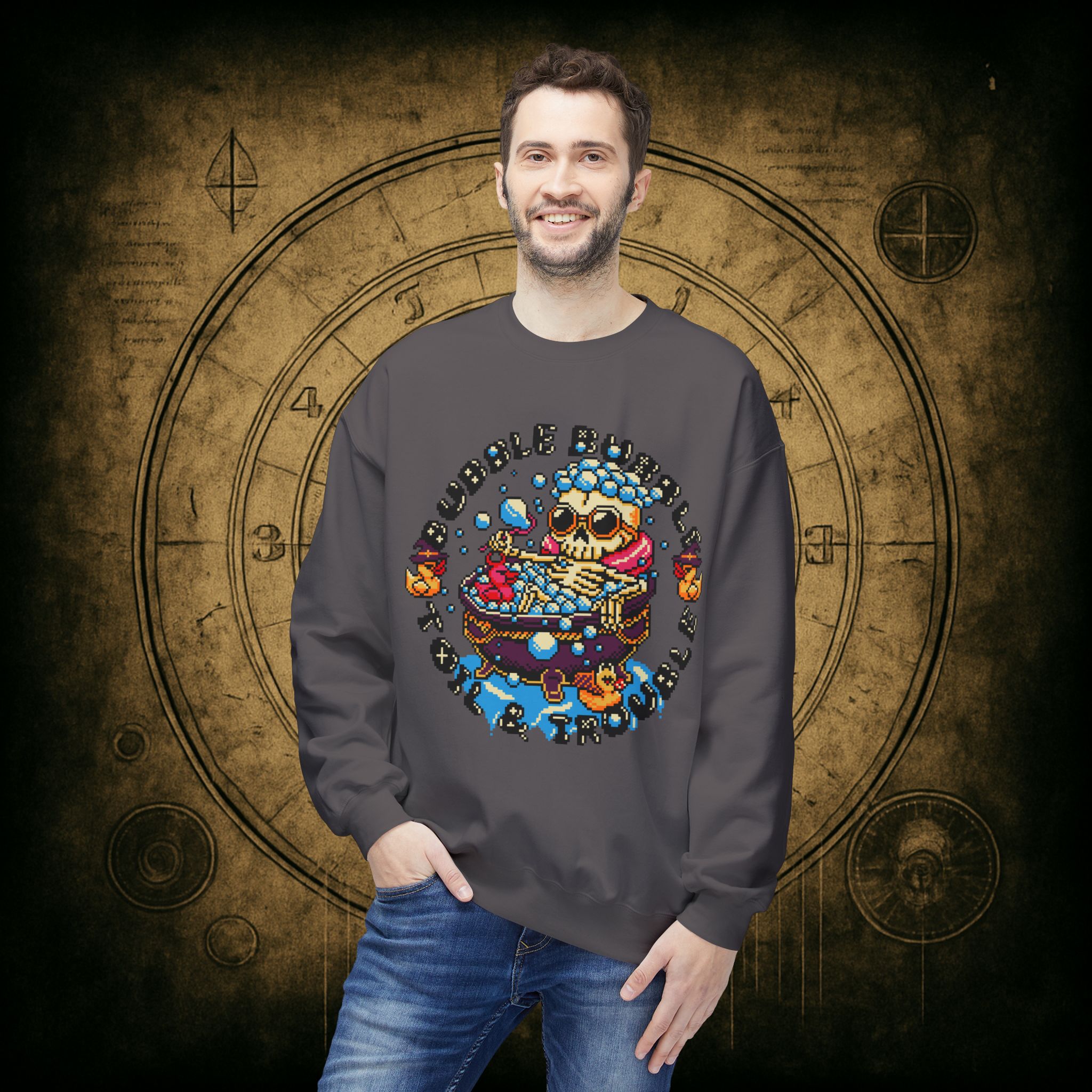 Bubble Bubble Unisex Sweatshirt - Image 30