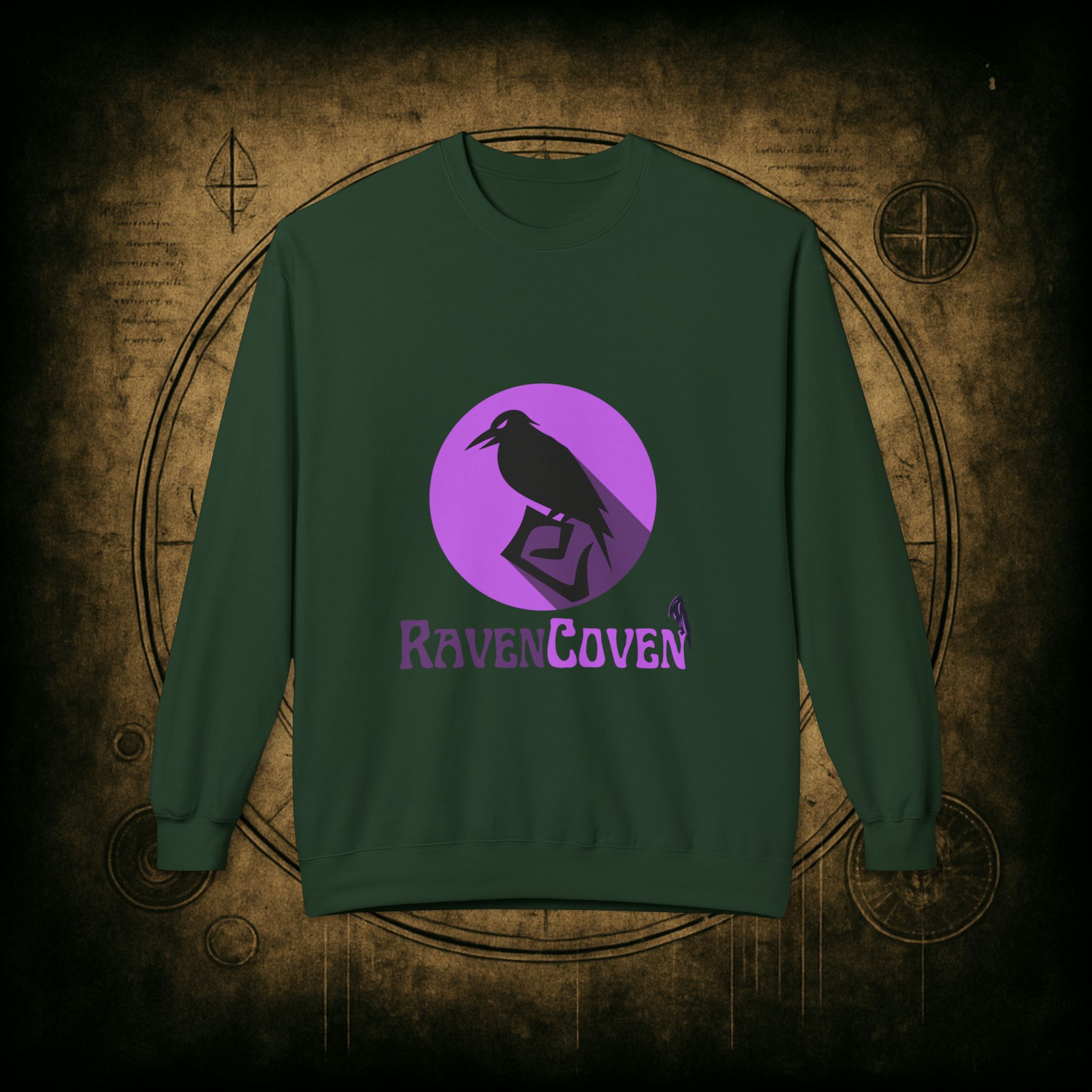Raven Coven Logo Unisex Sweatshirt - Image 16