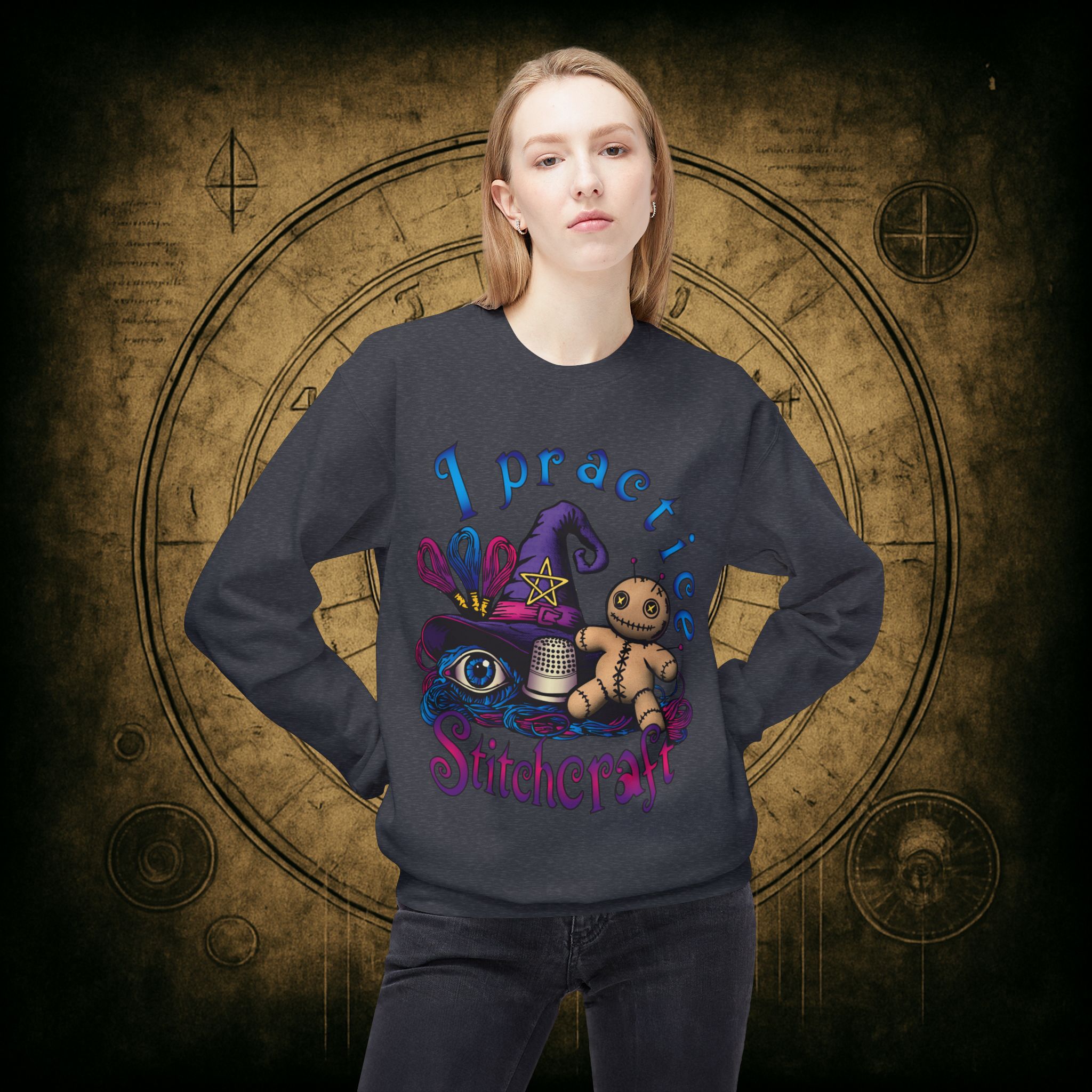 I Practice Stitchcraft Unisex Sweatshirt - Image 20