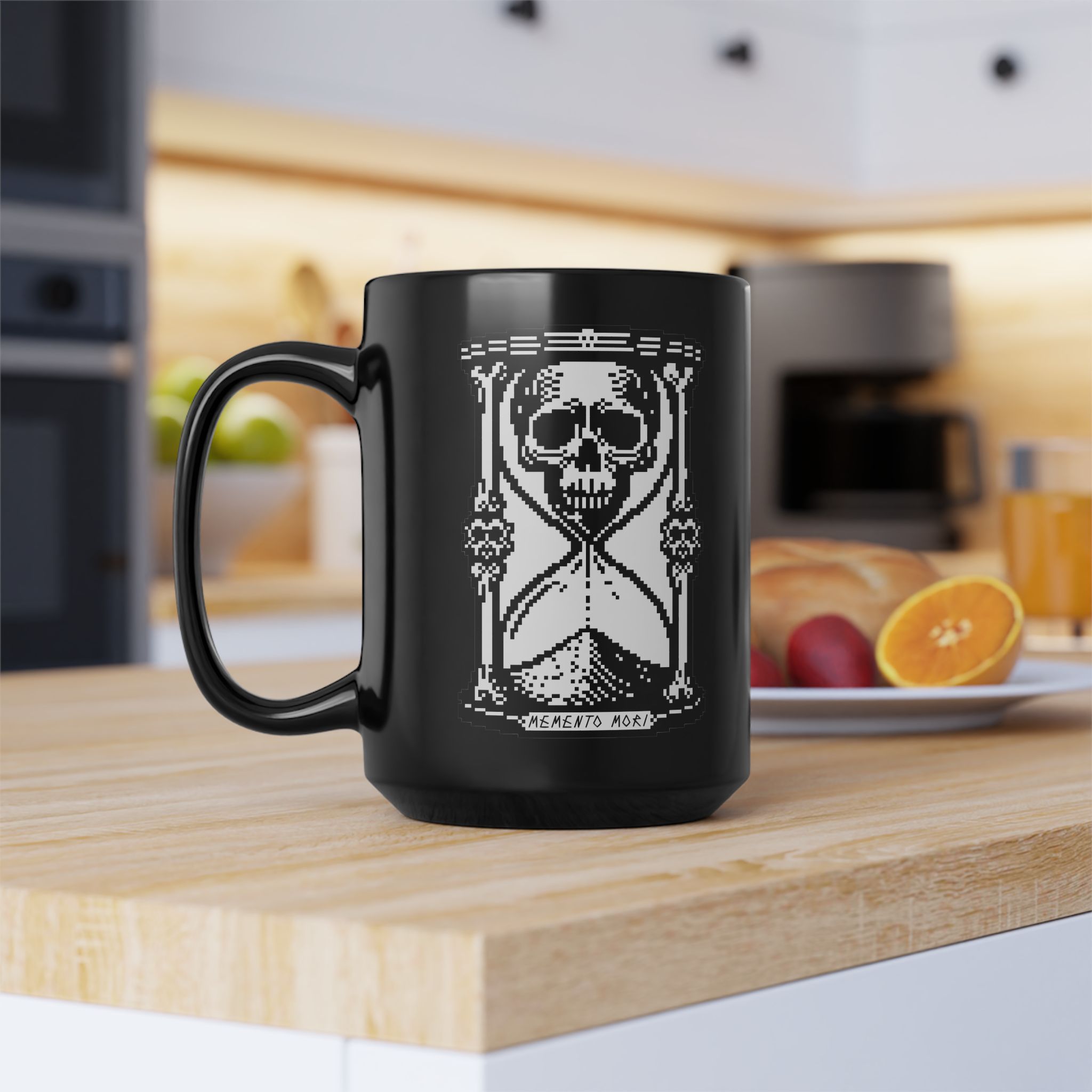 Memento Mori Ceramic Mug - Image 11