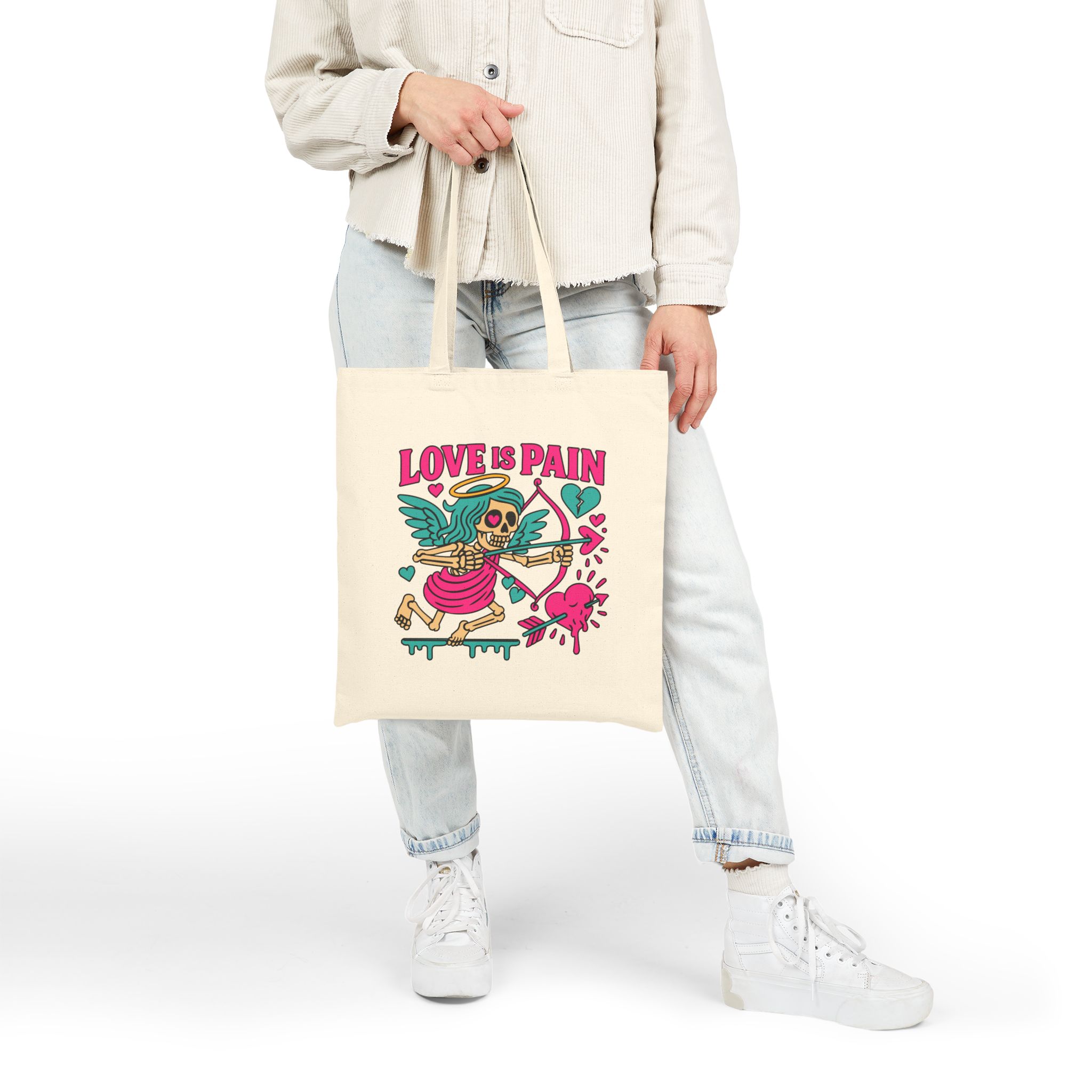 Love Is Pain Tote Bag - Image 4