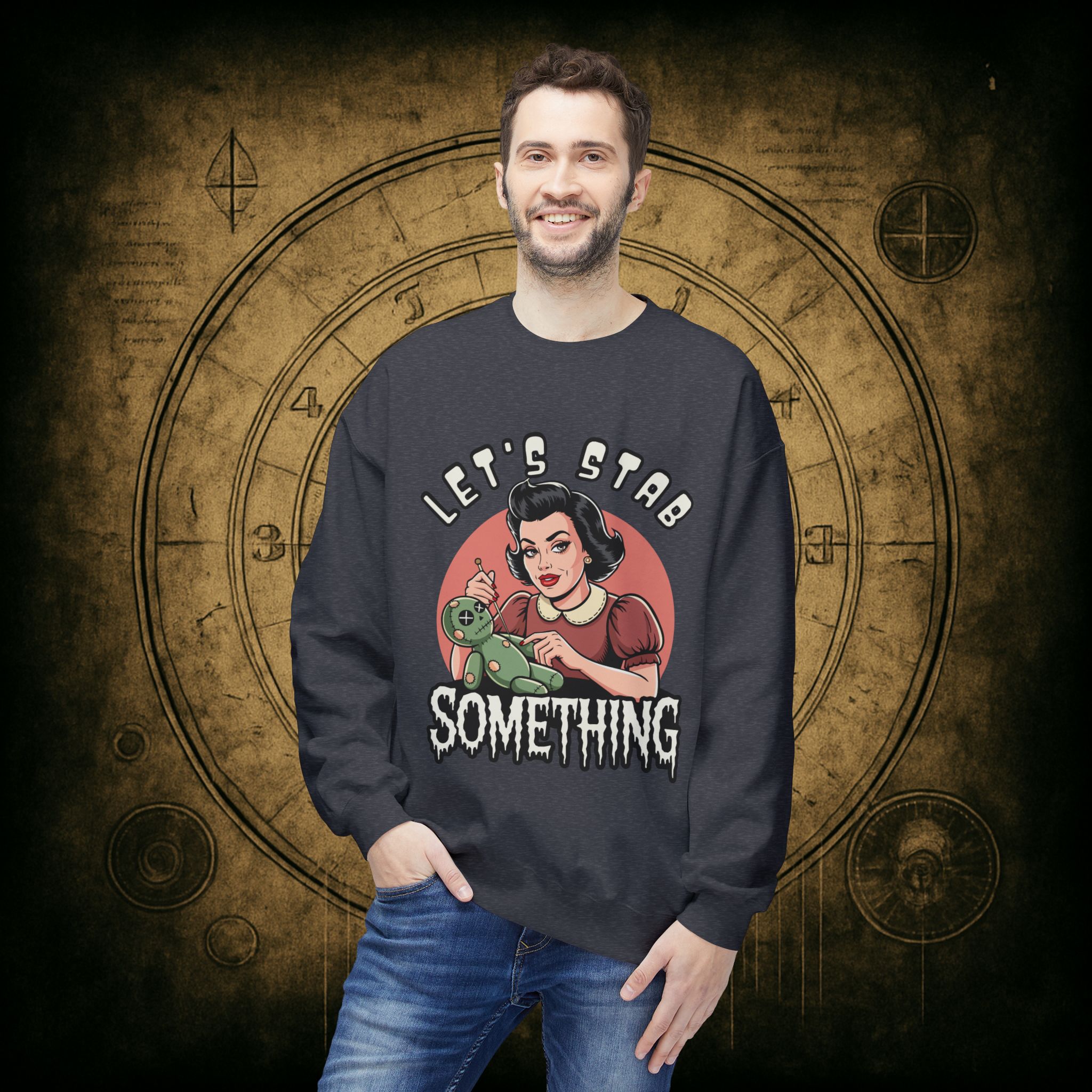 Let’s Stab Something Unisex Sweatshirt - Image 21