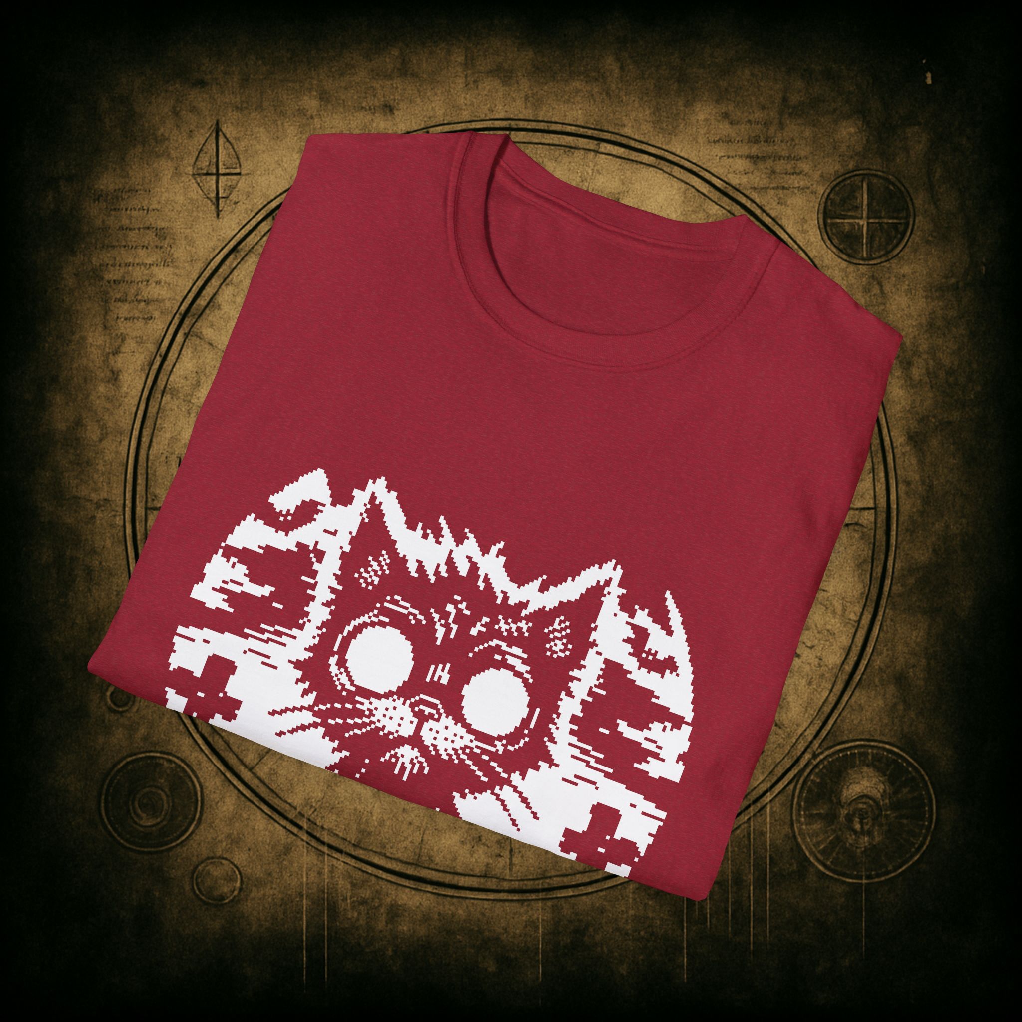 Zombie Cat Unisex T-Shirt - Image 74