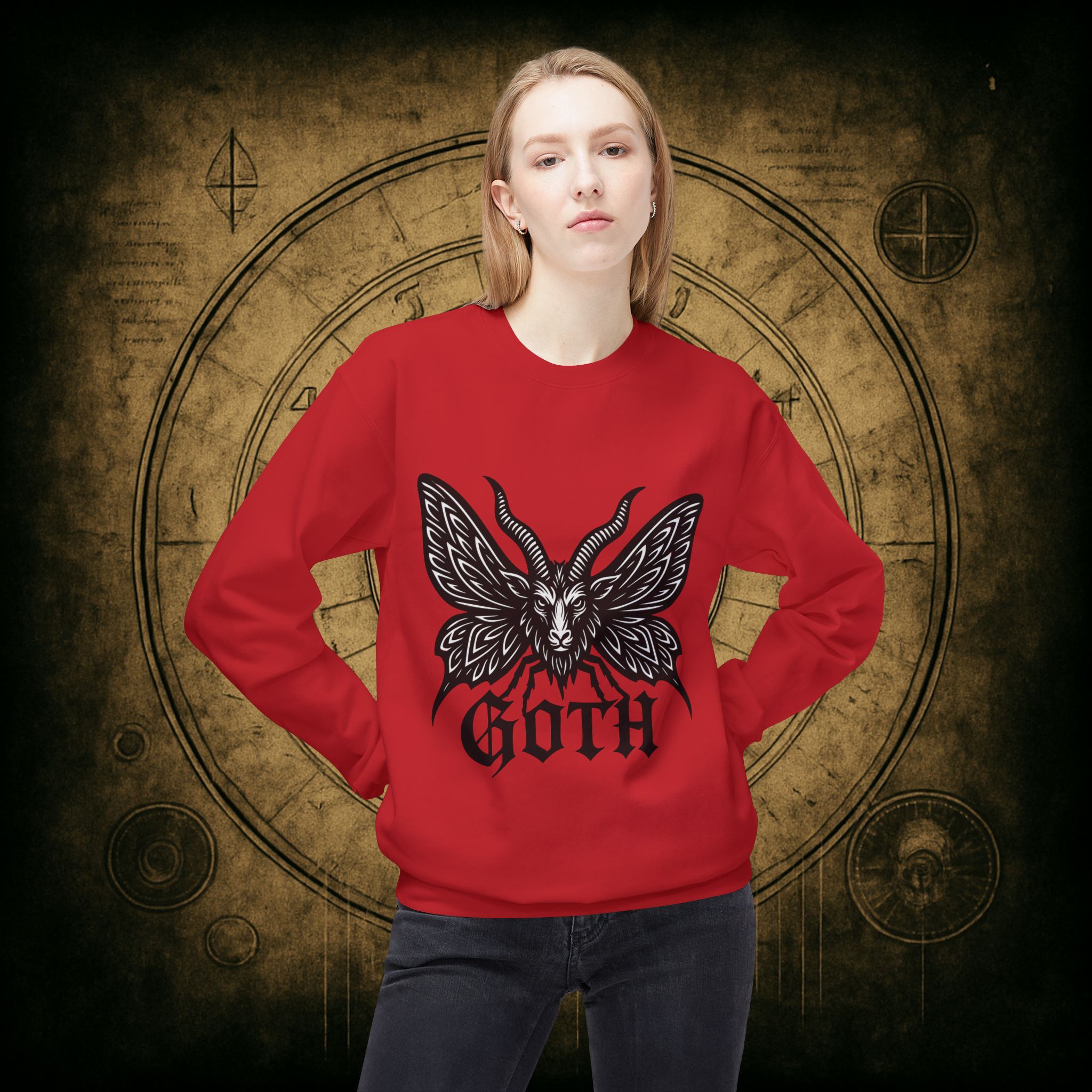 Goth Unisex Sweatshirt - Image 5