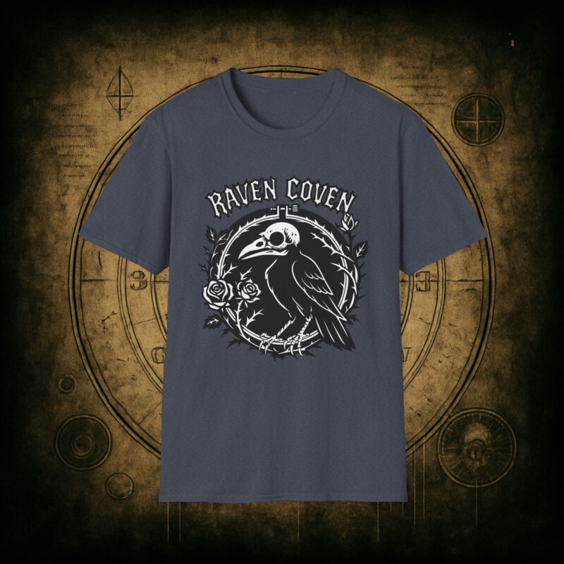 Raven of the Coven Raven Unisex T-Shirt - Image 53
