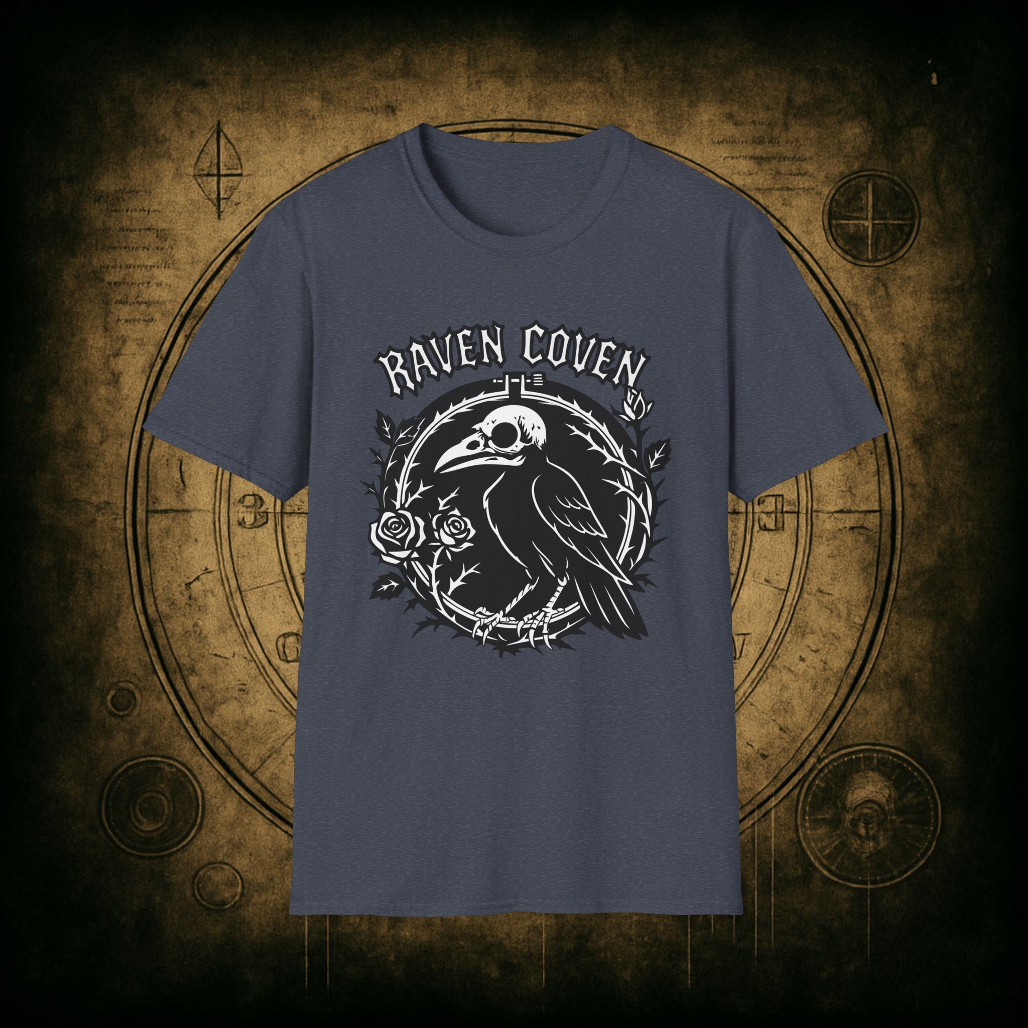 Raven of the Coven Raven Unisex T-Shirt - Image 53