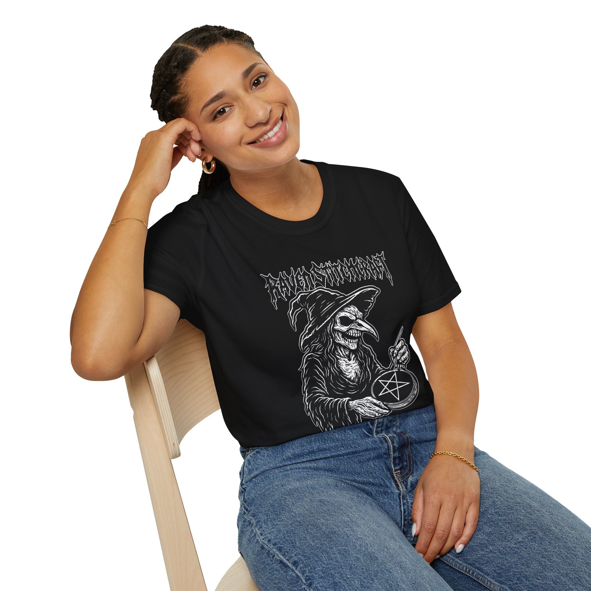 Raven Stitcher Unisex T-Shirt - Image 10