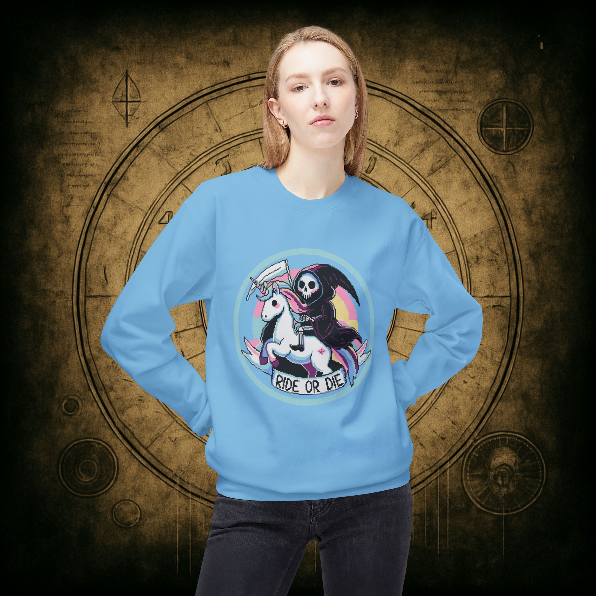 Ride or Die Unisex Sweatshirt - Image 26