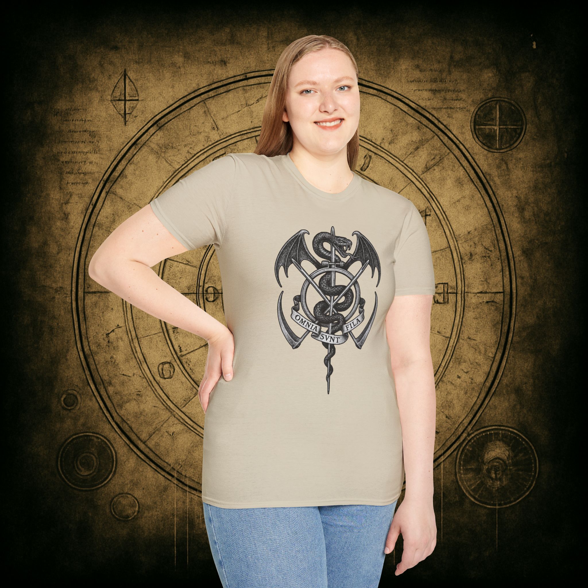 Omnia Sunt Fila Unisex T-shirt - Image 19