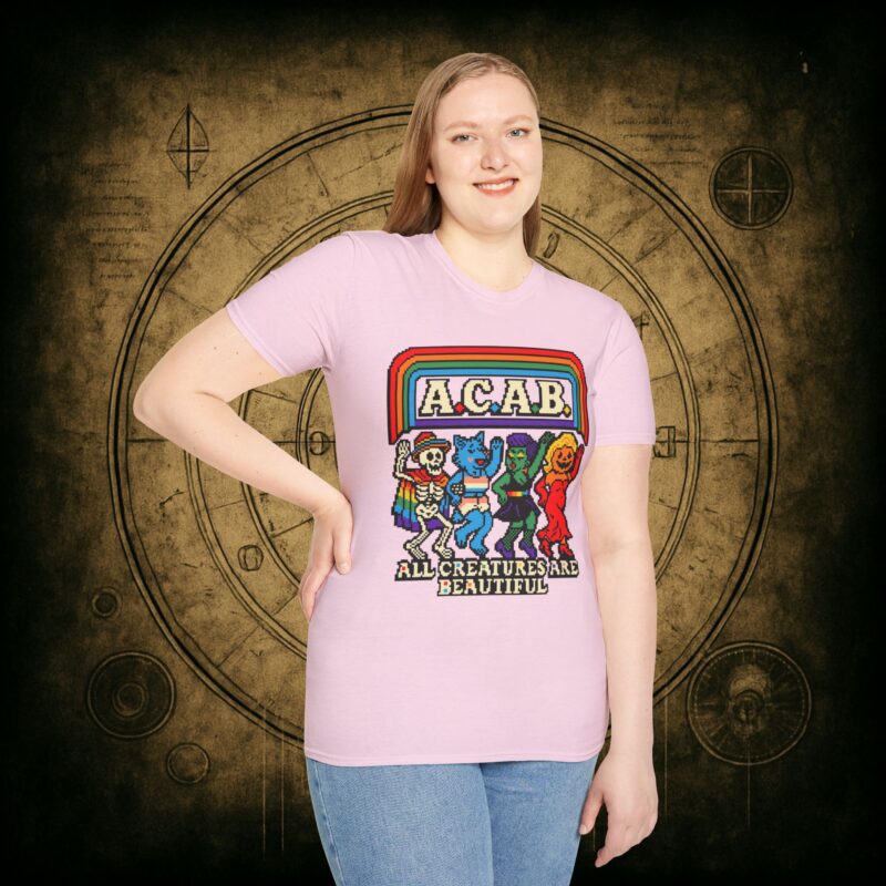 All Creatures are Beautiful Unisex T-Shirt - Image 70