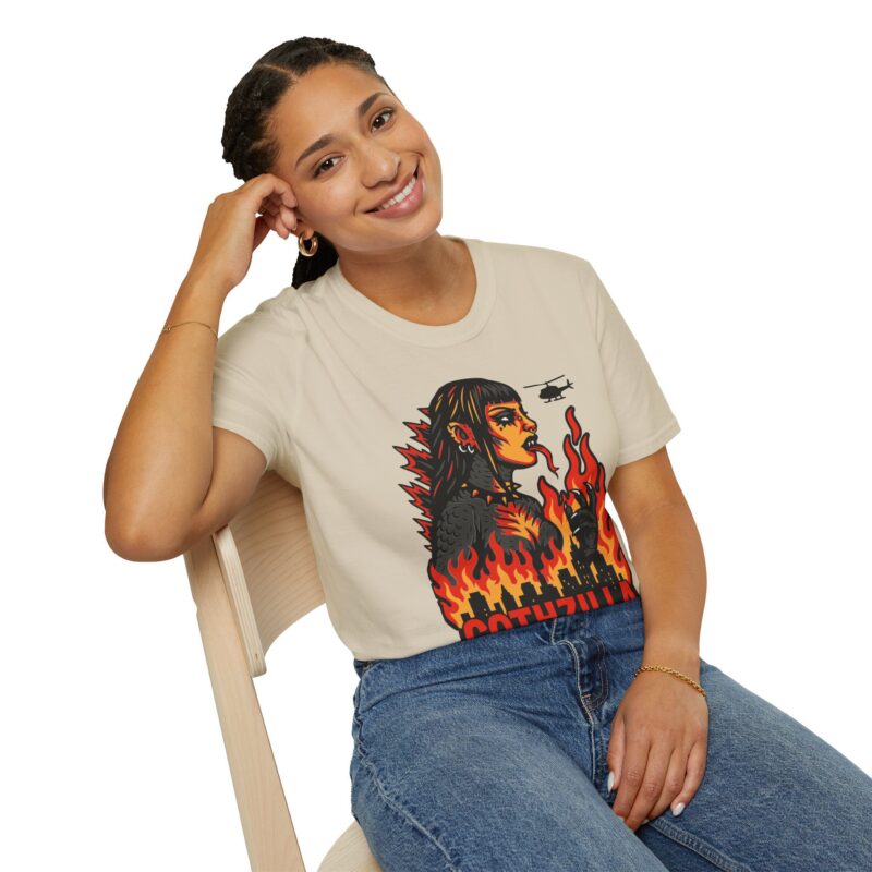 Gothzilla Unisex T-shirt - Image 25