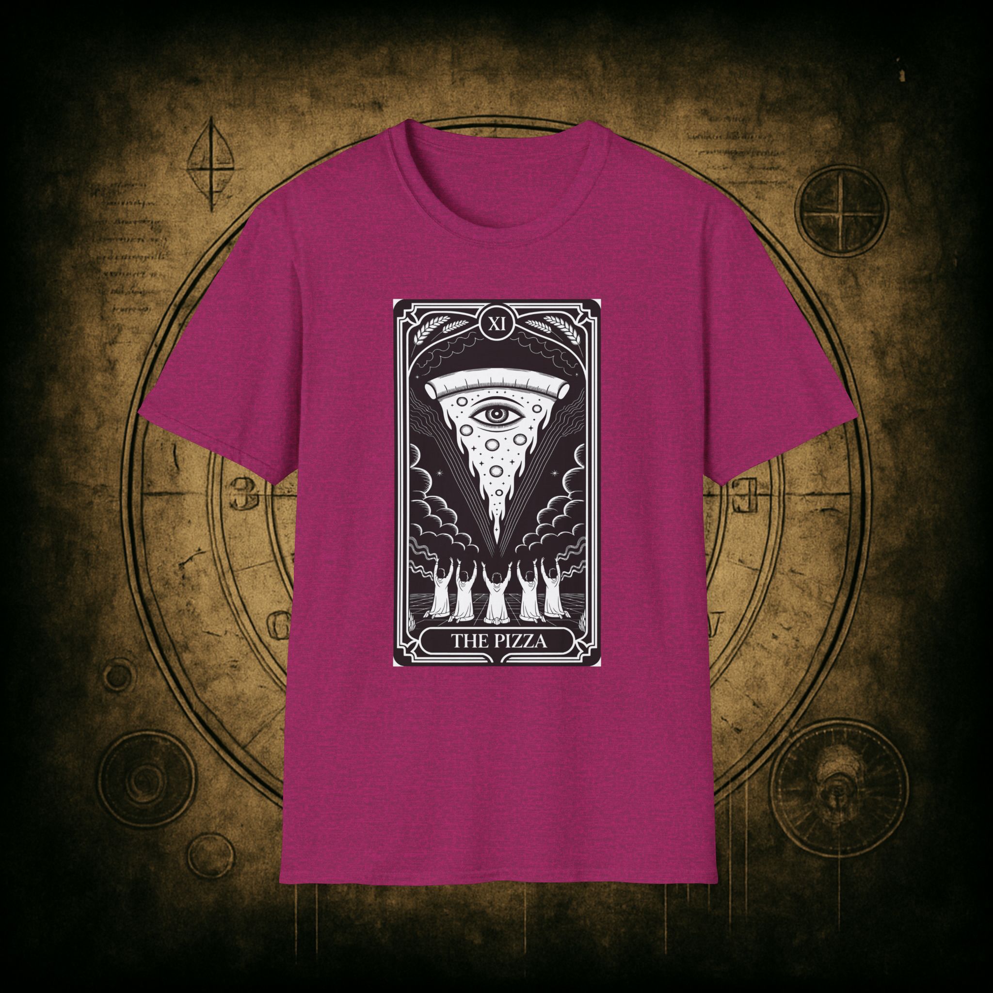 The Pizza Tarot Unisex T-Shirt - Image 38