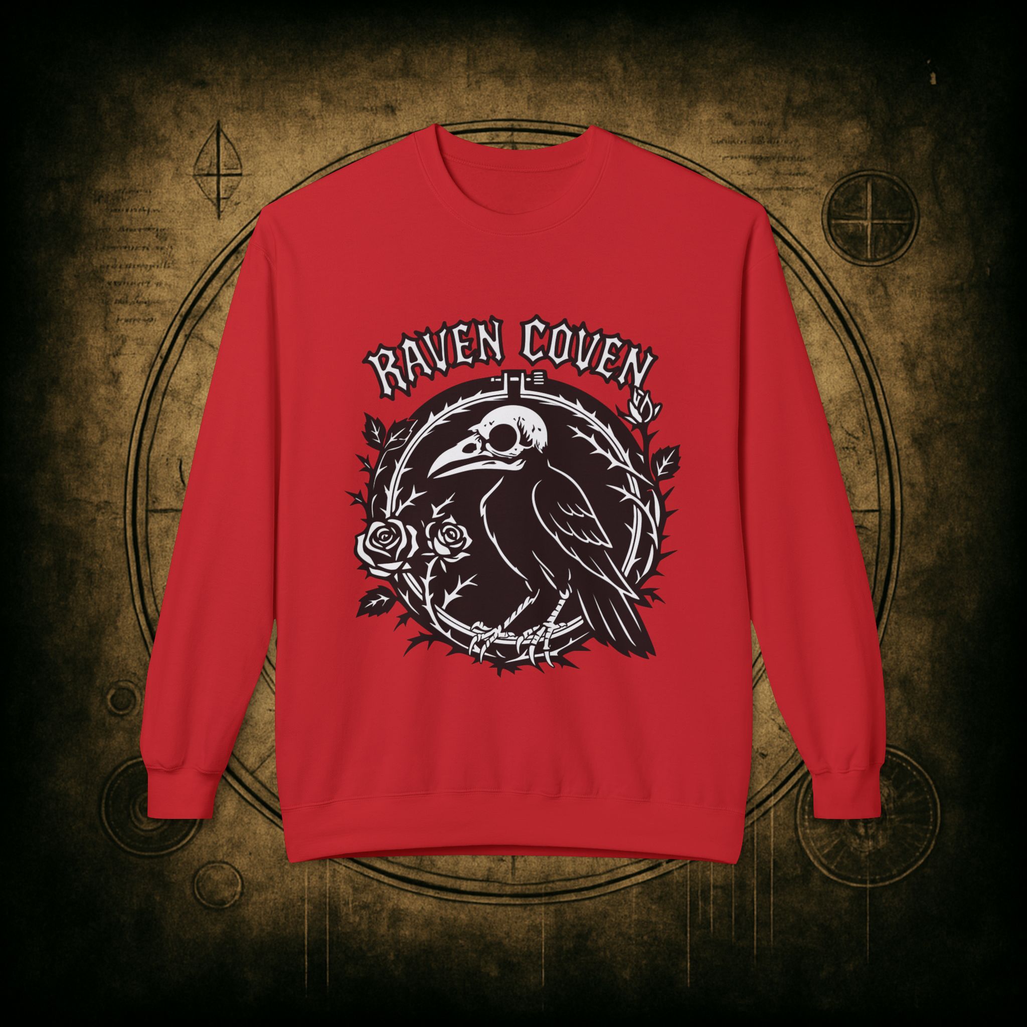 Raven of the Coven Raven Unisex Sweatshirt - Image 4