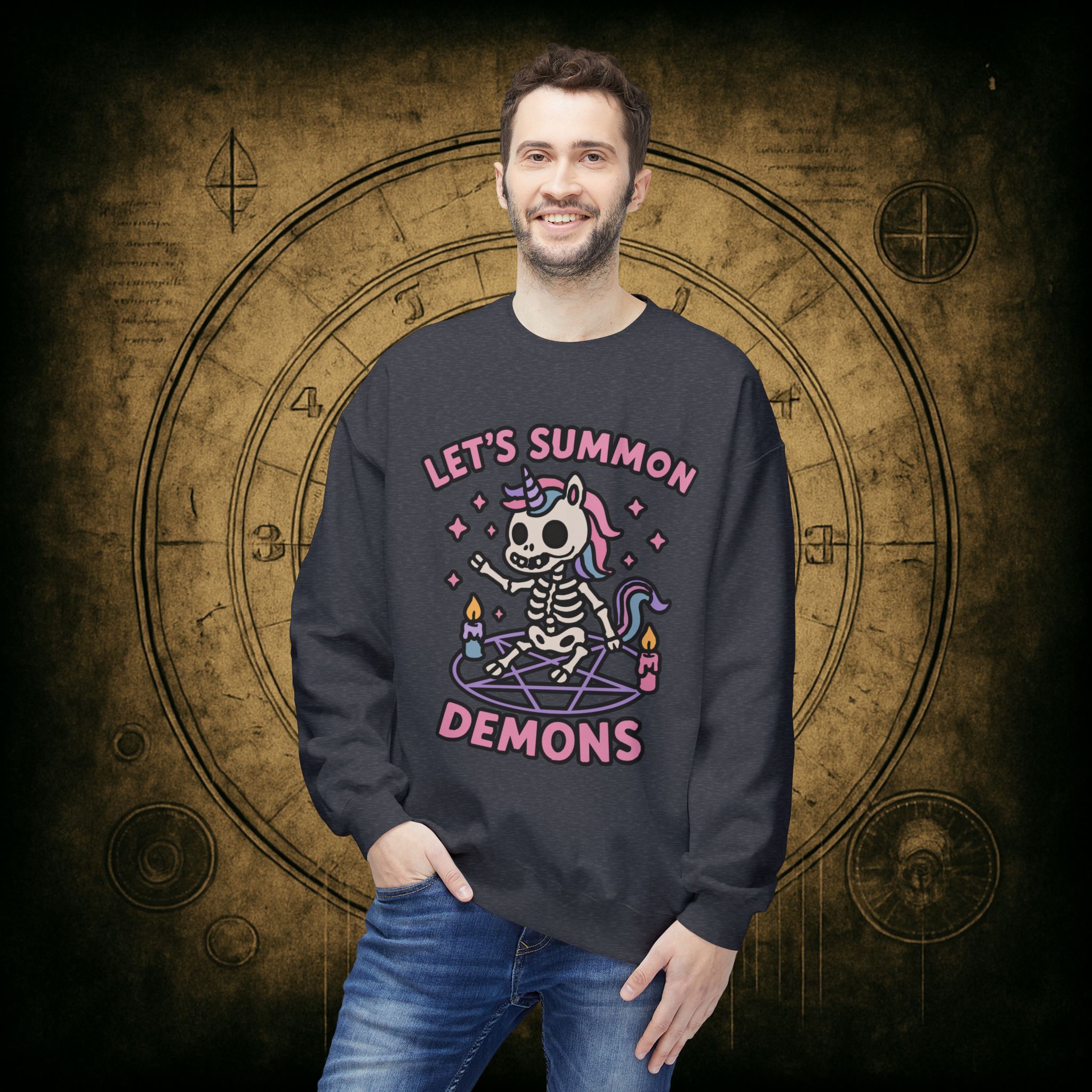 Let’s Summon Demons Unisex Sweatshirt - Image 24