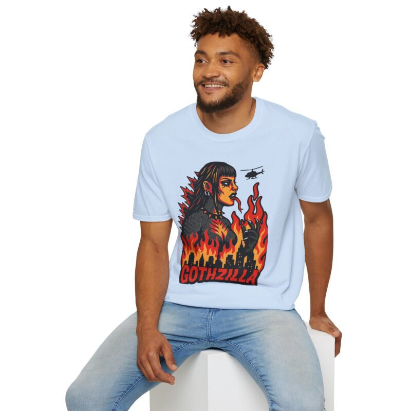 Gothzilla Unisex T-shirt - Image 52