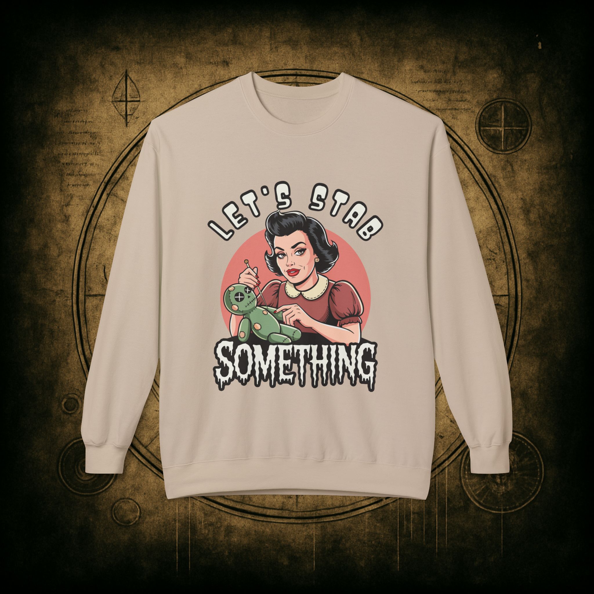 Let’s Stab Something Unisex Sweatshirt - Image 13