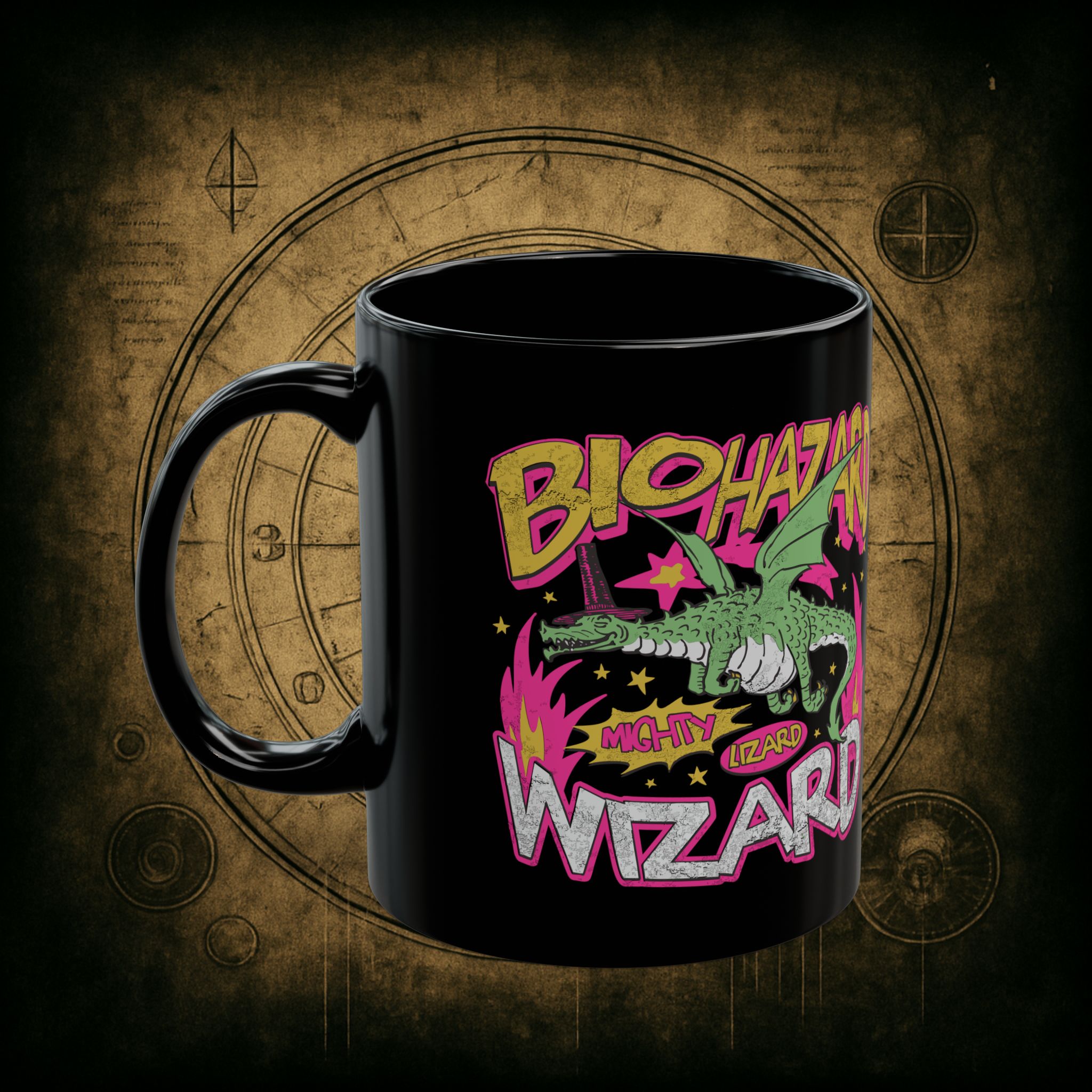 Biohazard Wizard Ceramic Mug - Image 3