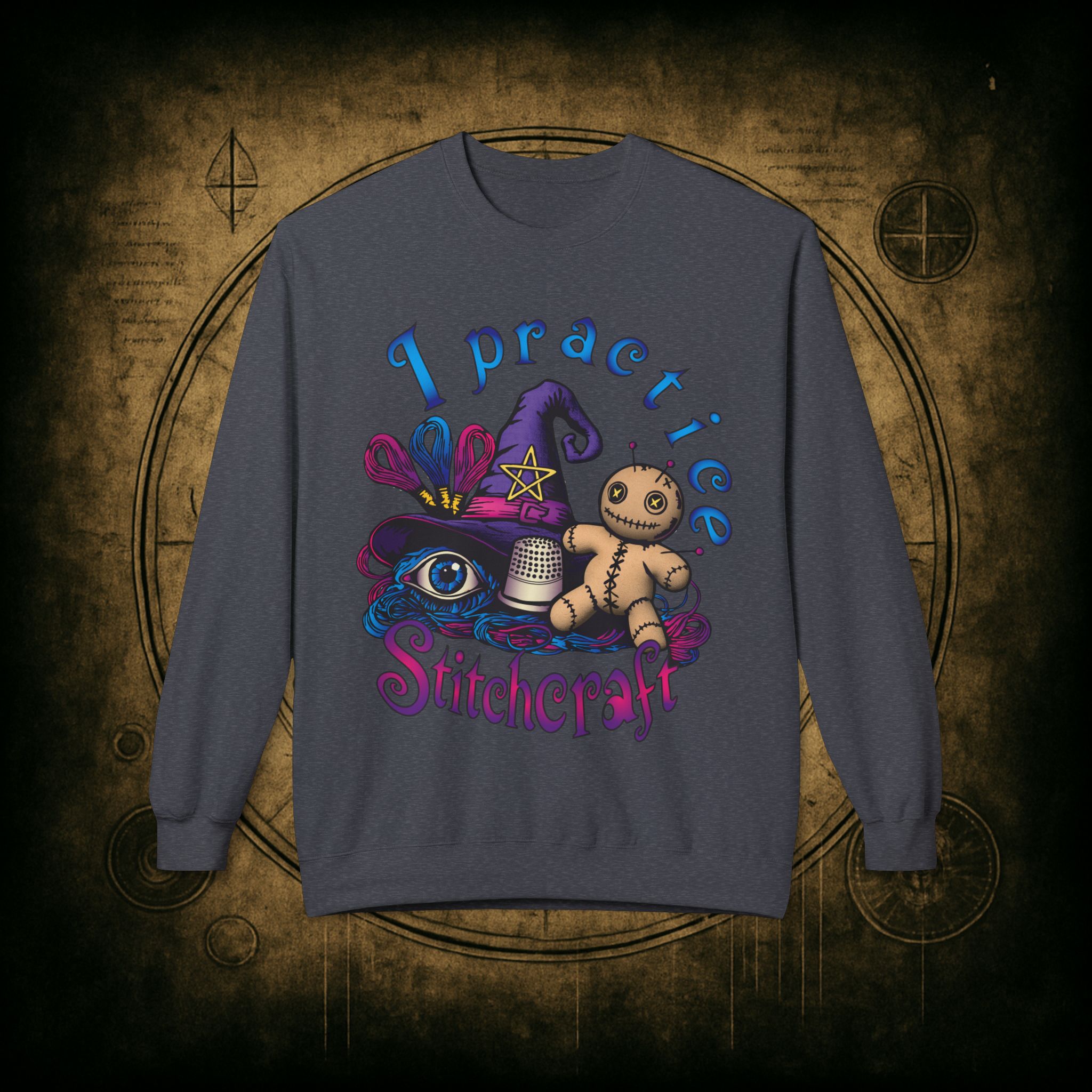 I Practice Stitchcraft Unisex Sweatshirt - Image 19
