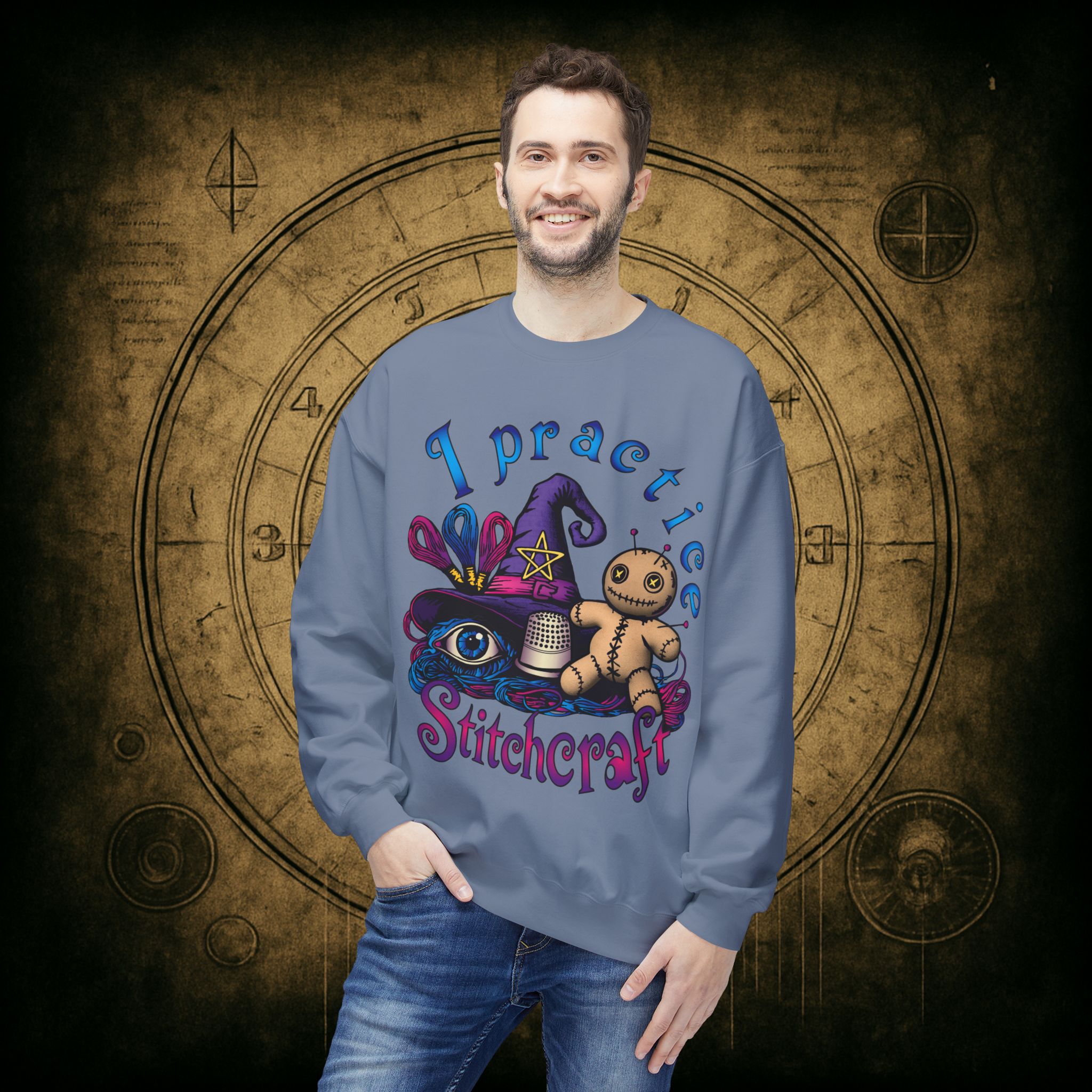 I Practice Stitchcraft Unisex Sweatshirt - Image 27