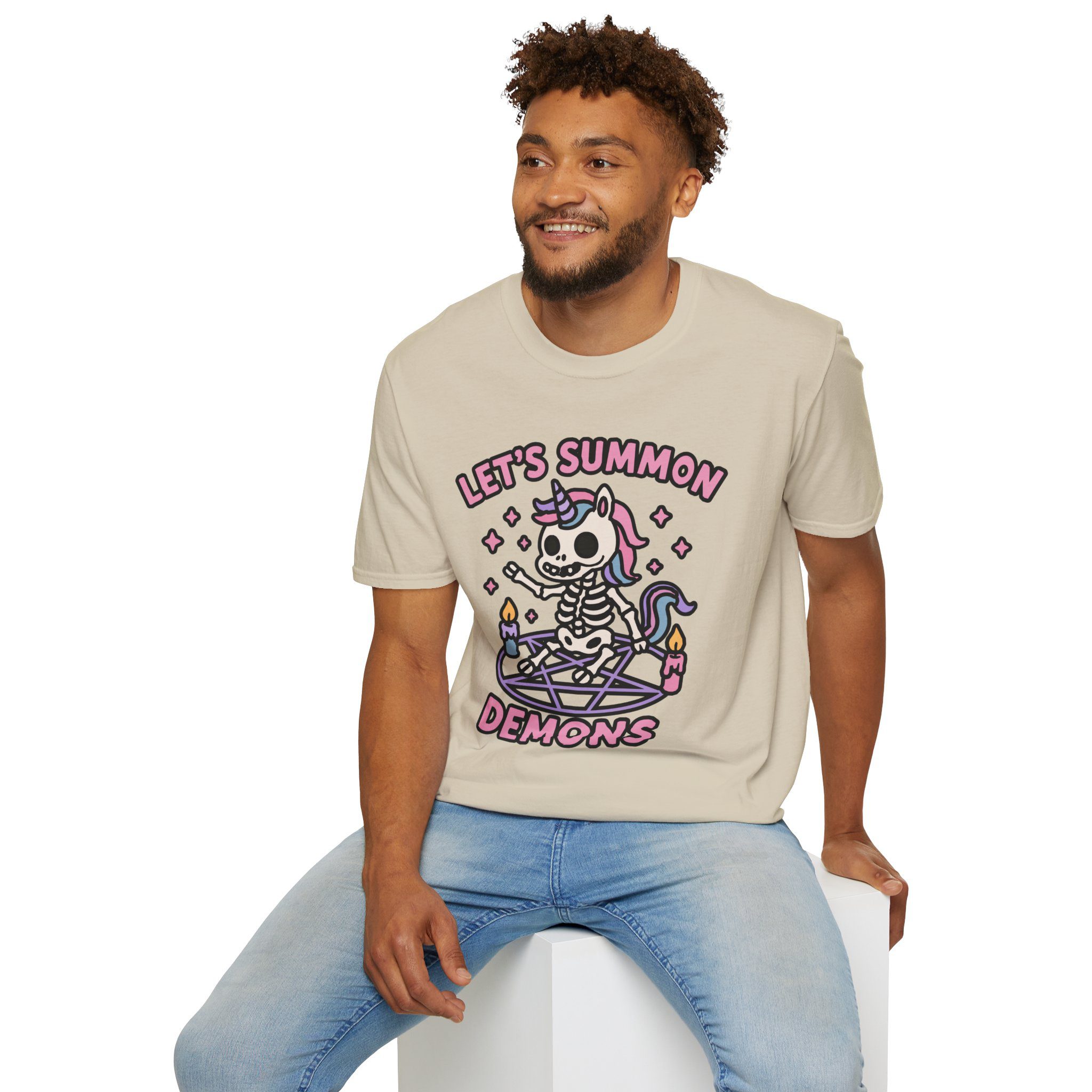 Let's Summon Demons Unisex T-shirt - Image 26
