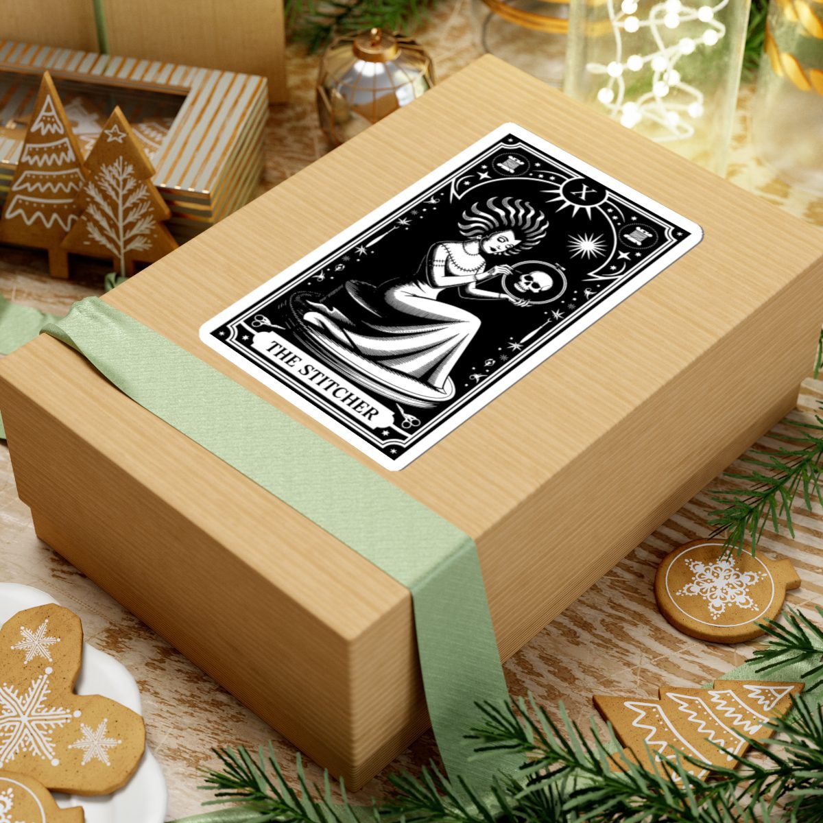 The Stitcher Tarot Kiss-Cut Sticker - Image 24