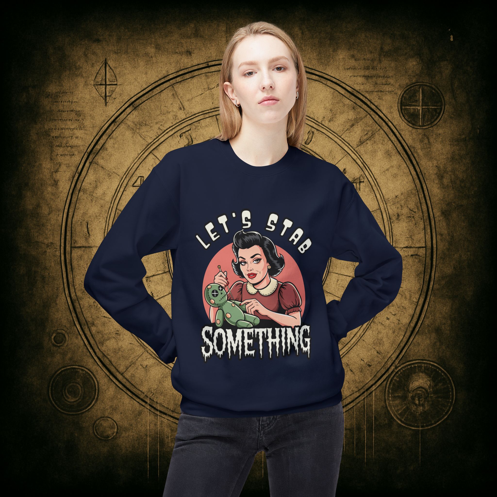 Let’s Stab Something Unisex Sweatshirt - Image 35