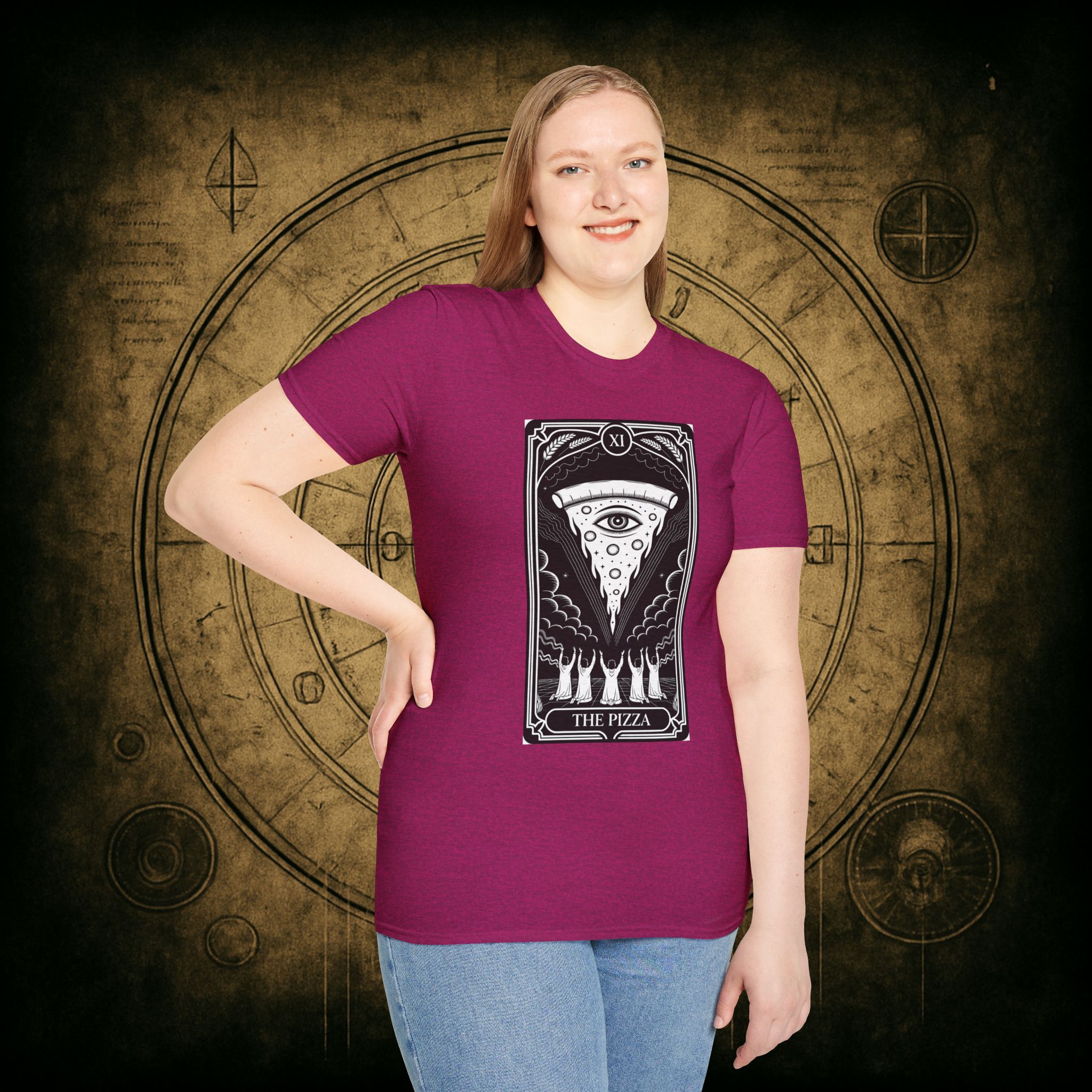 The Pizza Tarot Unisex T-Shirt - Image 40