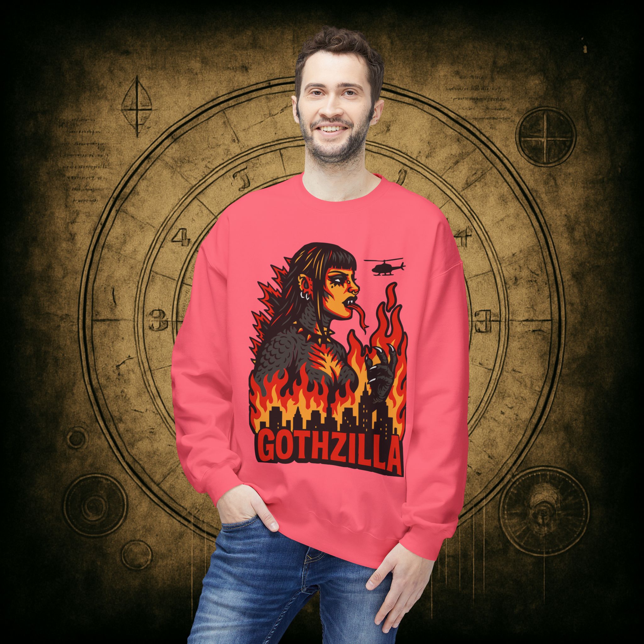Gothzilla Unisex Sweatshirt - Image 42