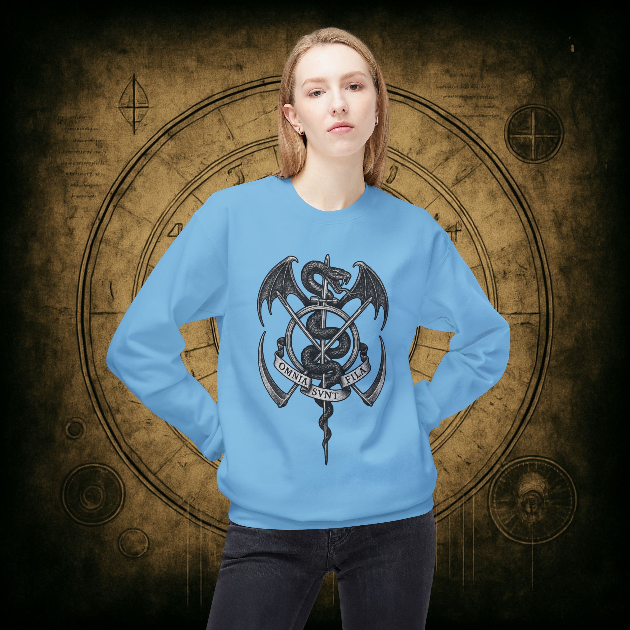 Omnia Sunt Fila Unisex Sweatshirt - Image 23