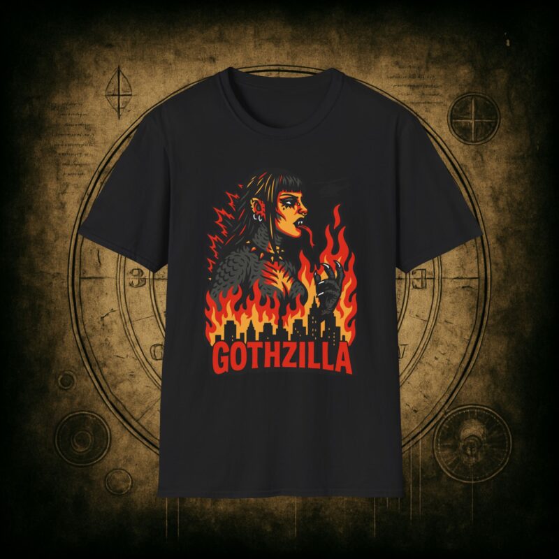 Gothzilla Unisex T-shirt - Image 6